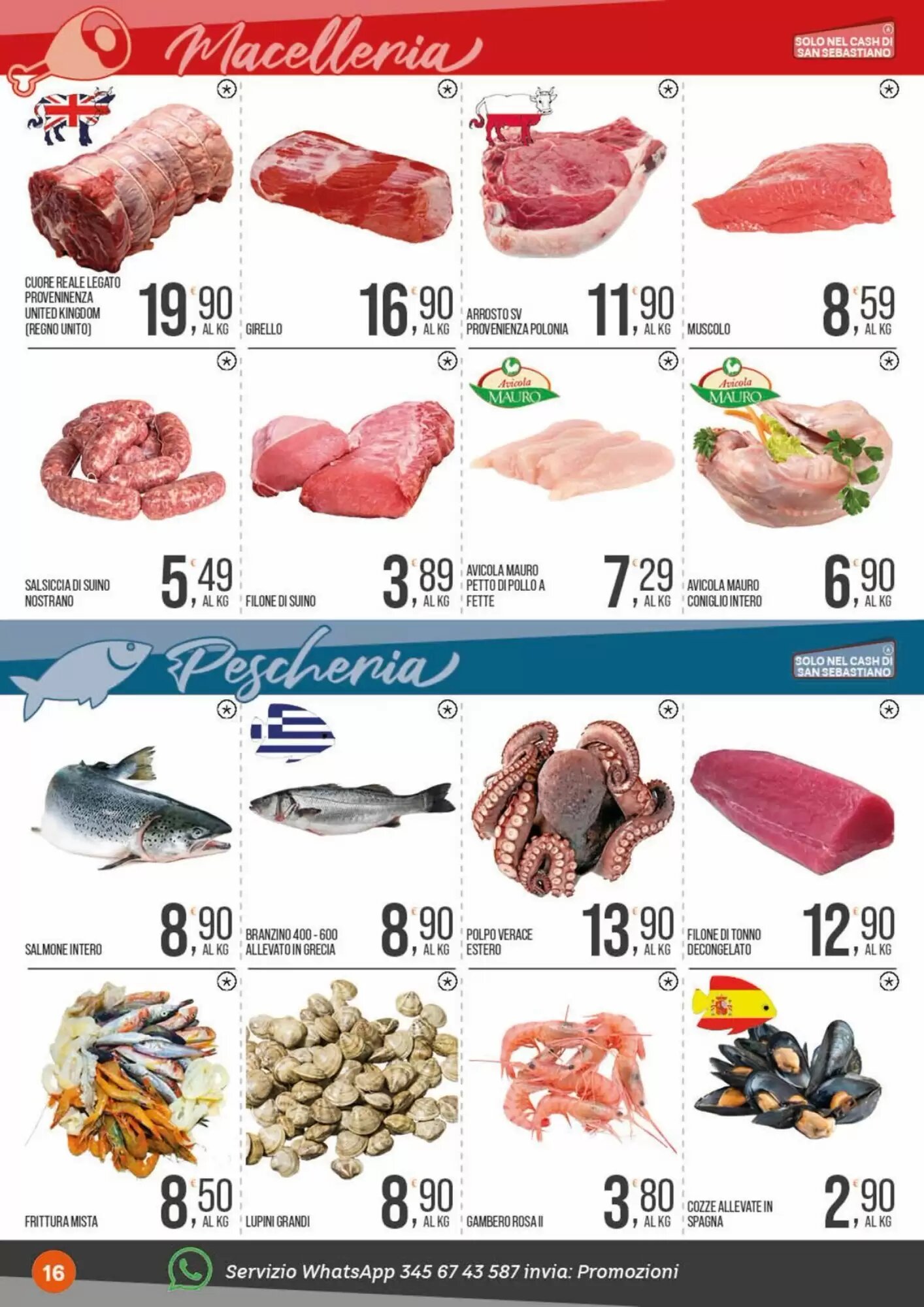 Volantino promozionale Cash pro  valide dal 21/09/2026 - Pagina 16.
