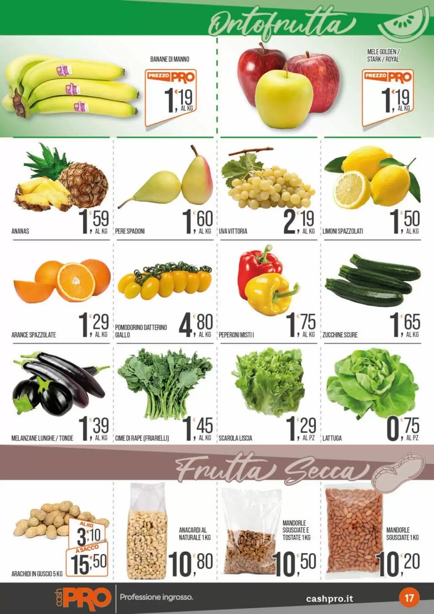 Volantino promozionale Cash pro  valide dal 21/09/2026 - Pagina 17.