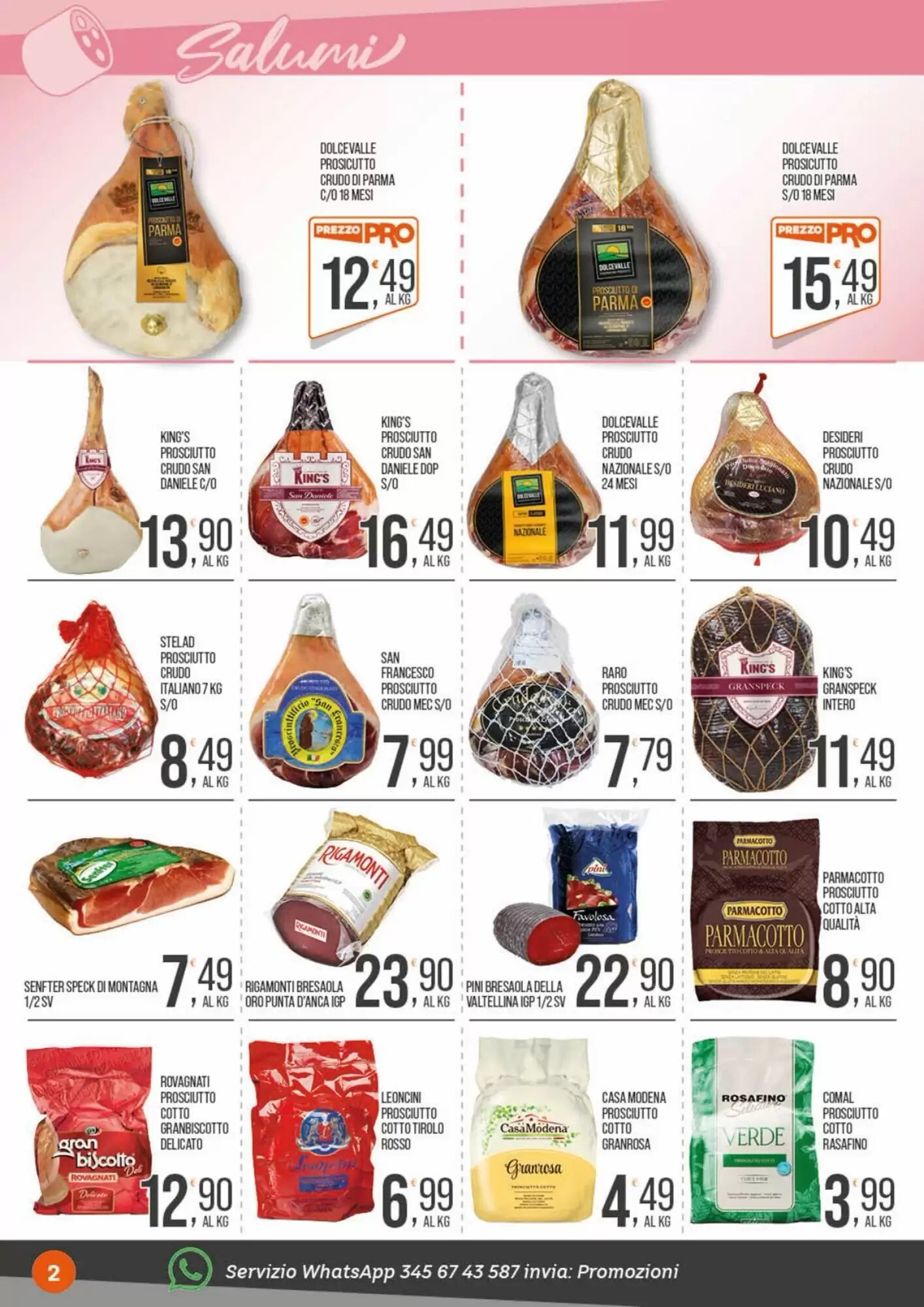Volantino promozionale Cash pro  valide dal 21/09/2026 - Pagina 2.