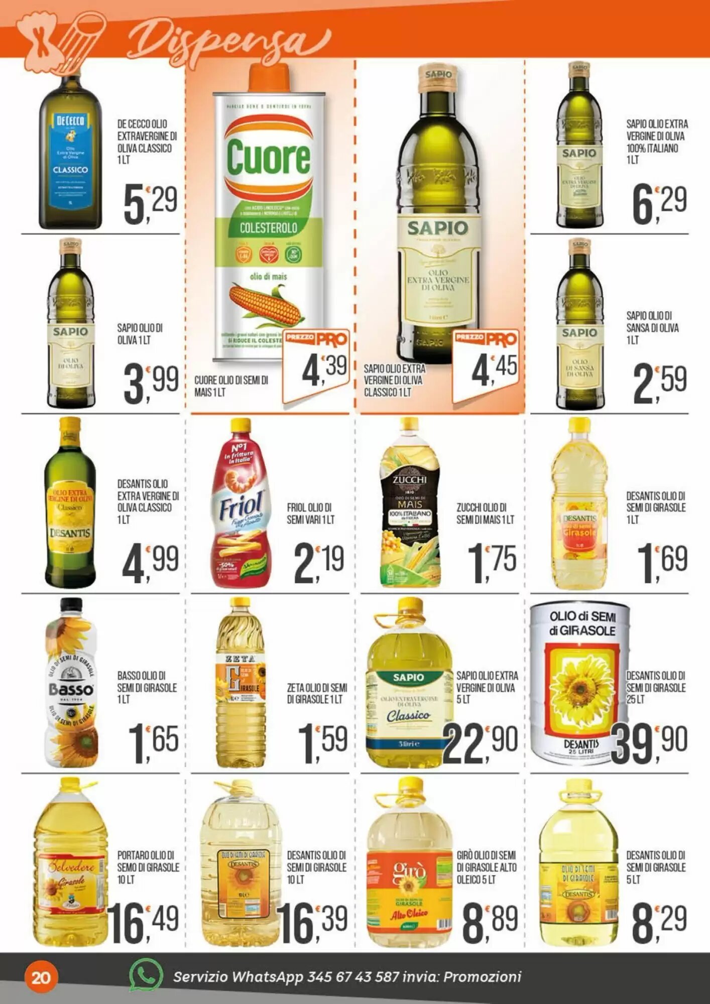 Volantino promozionale Cash pro  valide dal 21/09/2026 - Pagina 20.