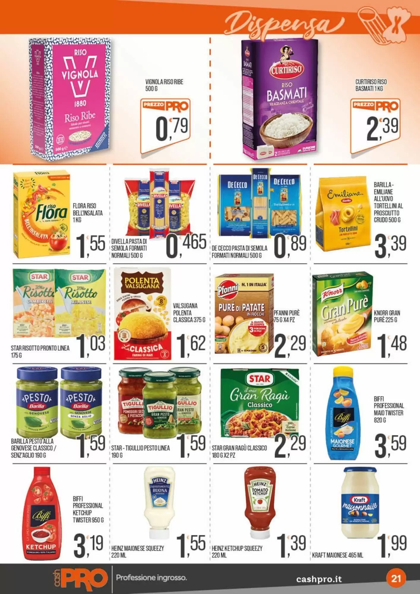 Volantino promozionale Cash pro  valide dal 21/09/2026 - Pagina 21.