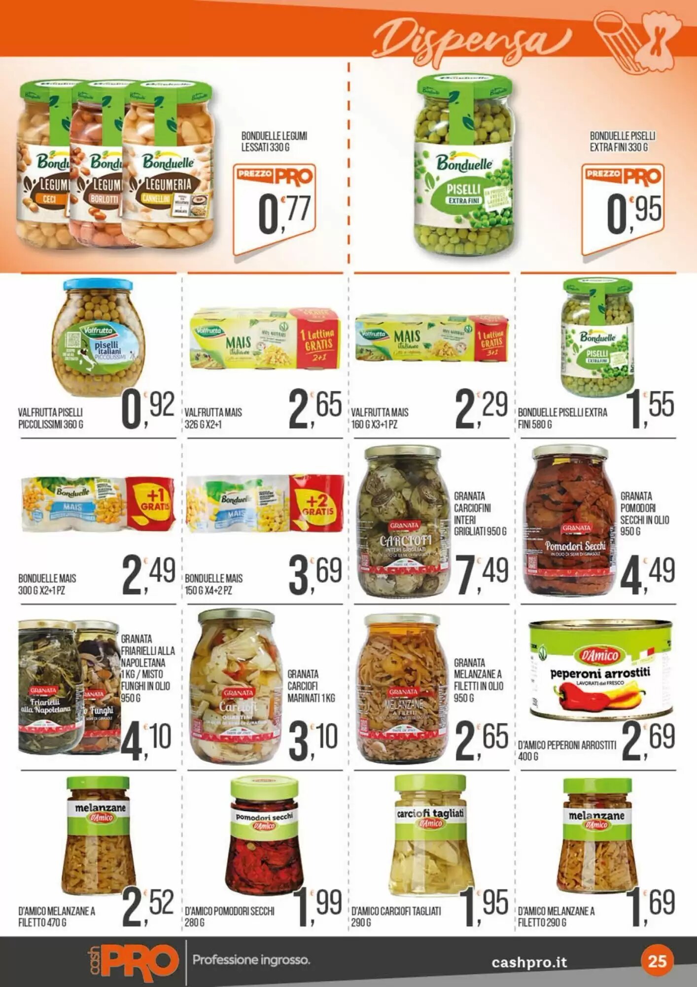 Volantino promozionale Cash pro  valide dal 21/09/2026 - Pagina 25.