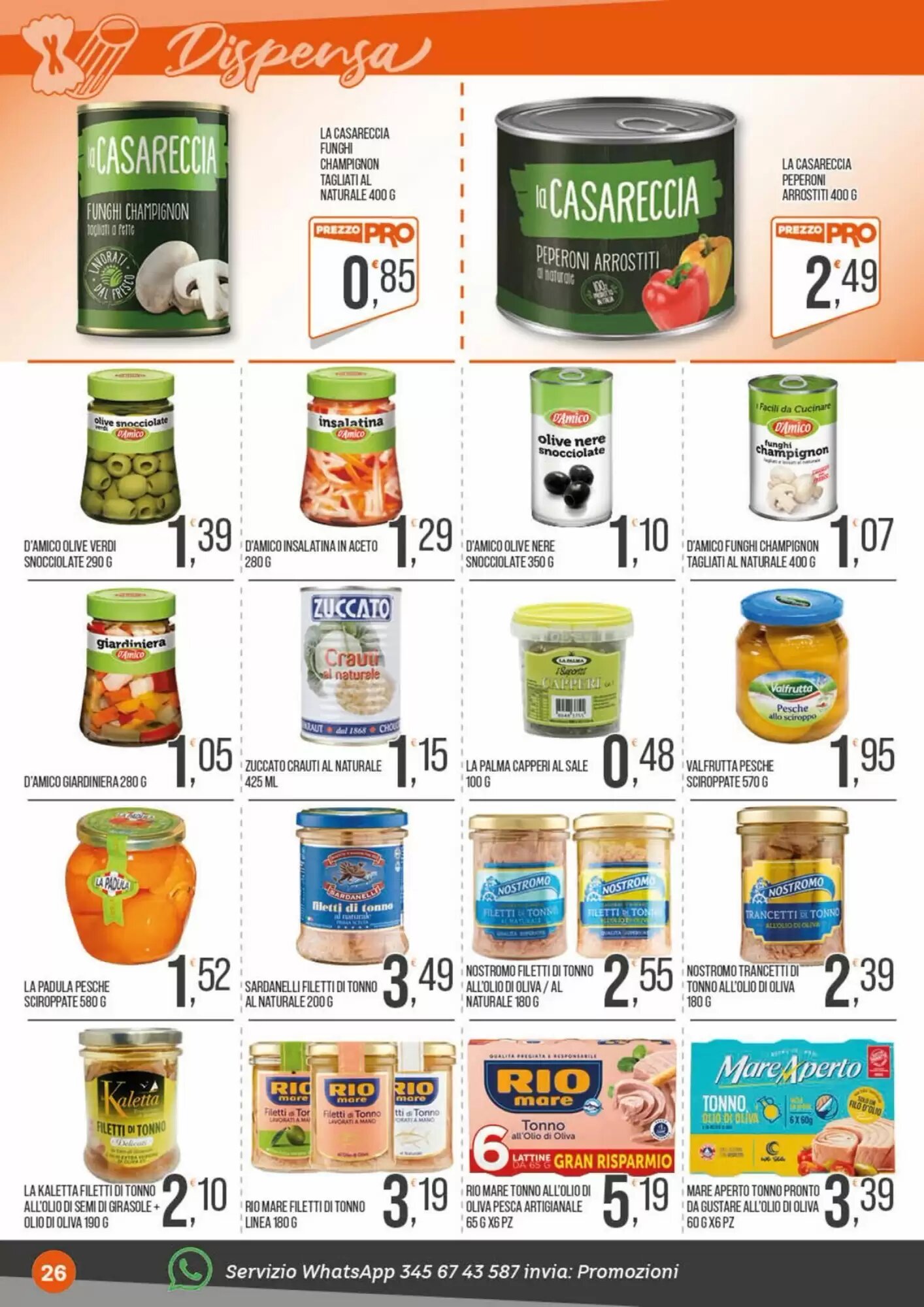 Volantino promozionale Cash pro  valide dal 21/09/2026 - Pagina 26.