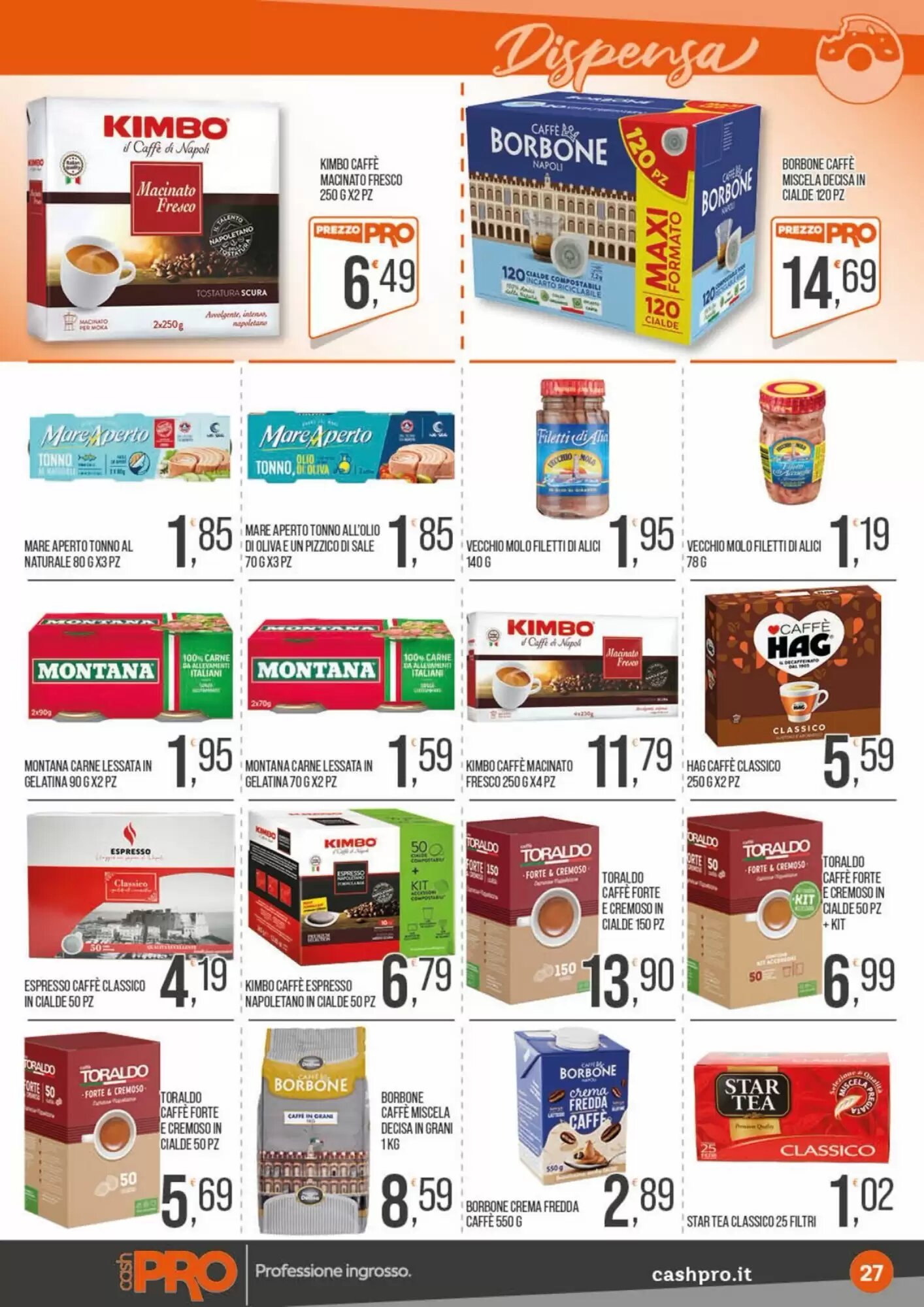 Volantino promozionale Cash pro  valide dal 21/09/2026 - Pagina 27.