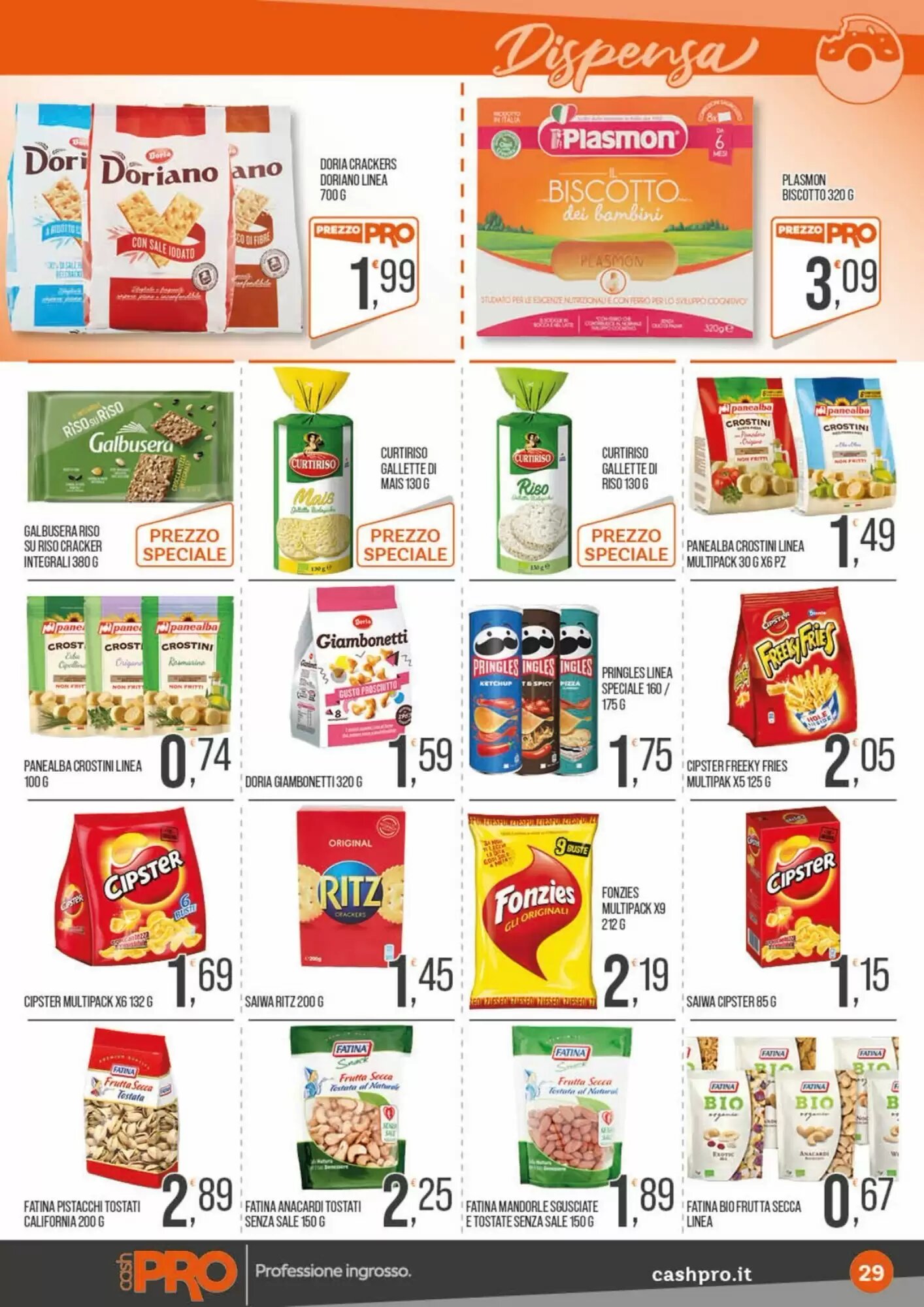 Volantino promozionale Cash pro  valide dal 21/09/2026 - Pagina 29.