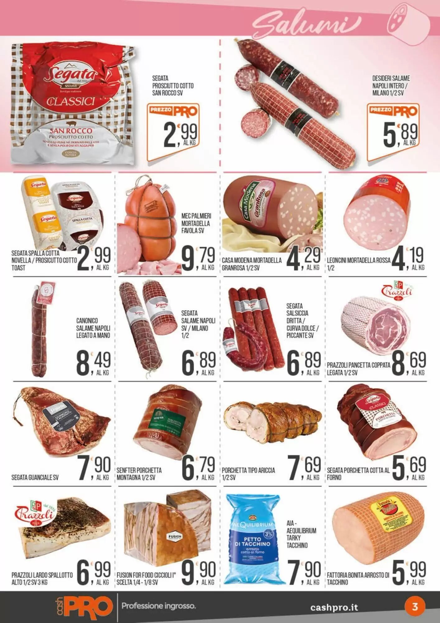 Volantino promozionale Cash pro  valide dal 21/09/2026 - Pagina 3.