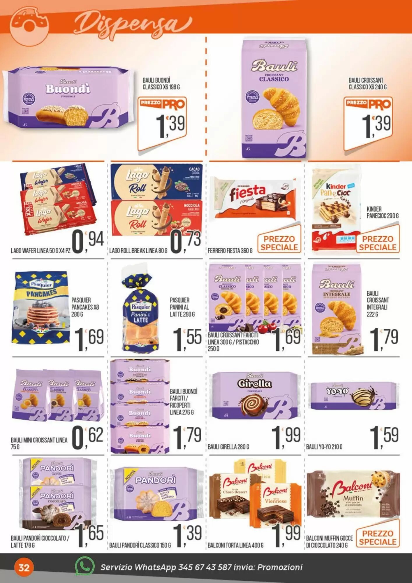 Volantino promozionale Cash pro  valide dal 21/09/2026 - Pagina 32.