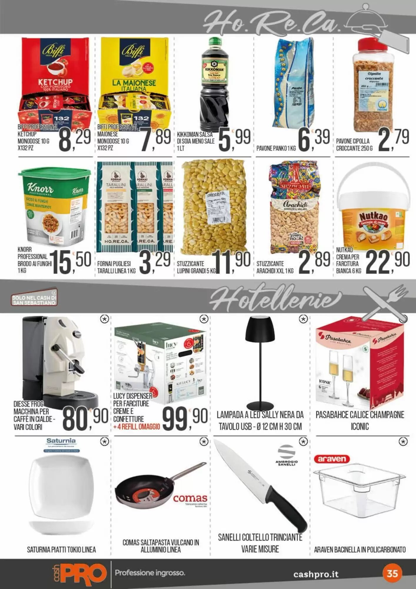 Volantino promozionale Cash pro  valide dal 21/09/2026 - Pagina 35.