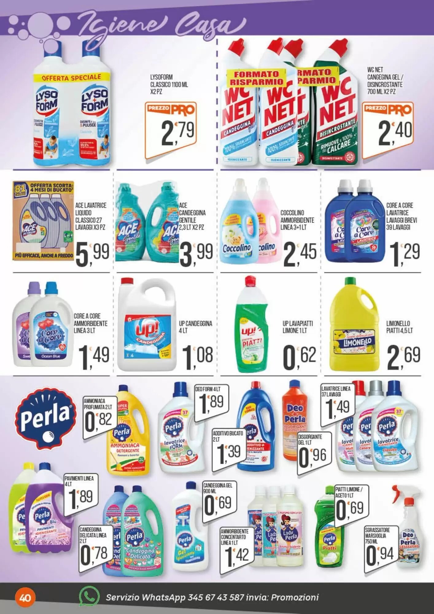 Volantino promozionale Cash pro  valide dal 21/09/2026 - Pagina 40.