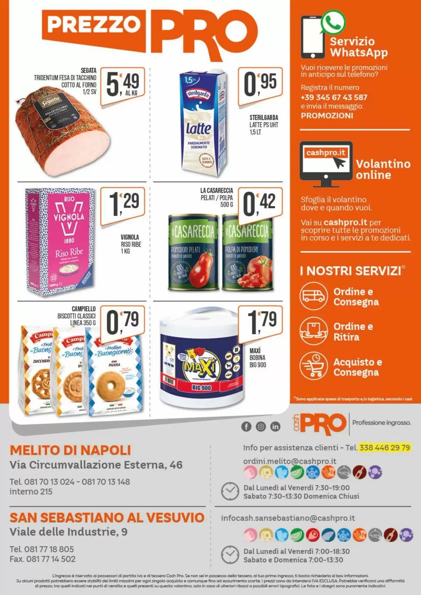 Volantino promozionale Cash pro  valide dal 21/09/2026 - Pagina 44.