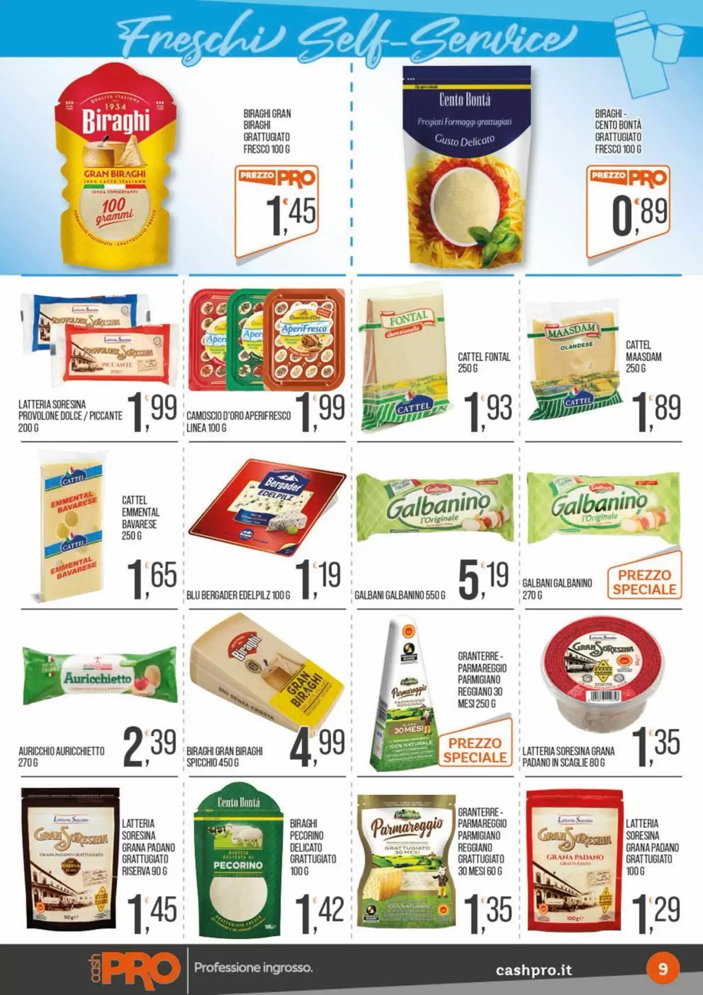 Volantino promozionale Cash pro  valide dal 21/09/2026 - Pagina 9.