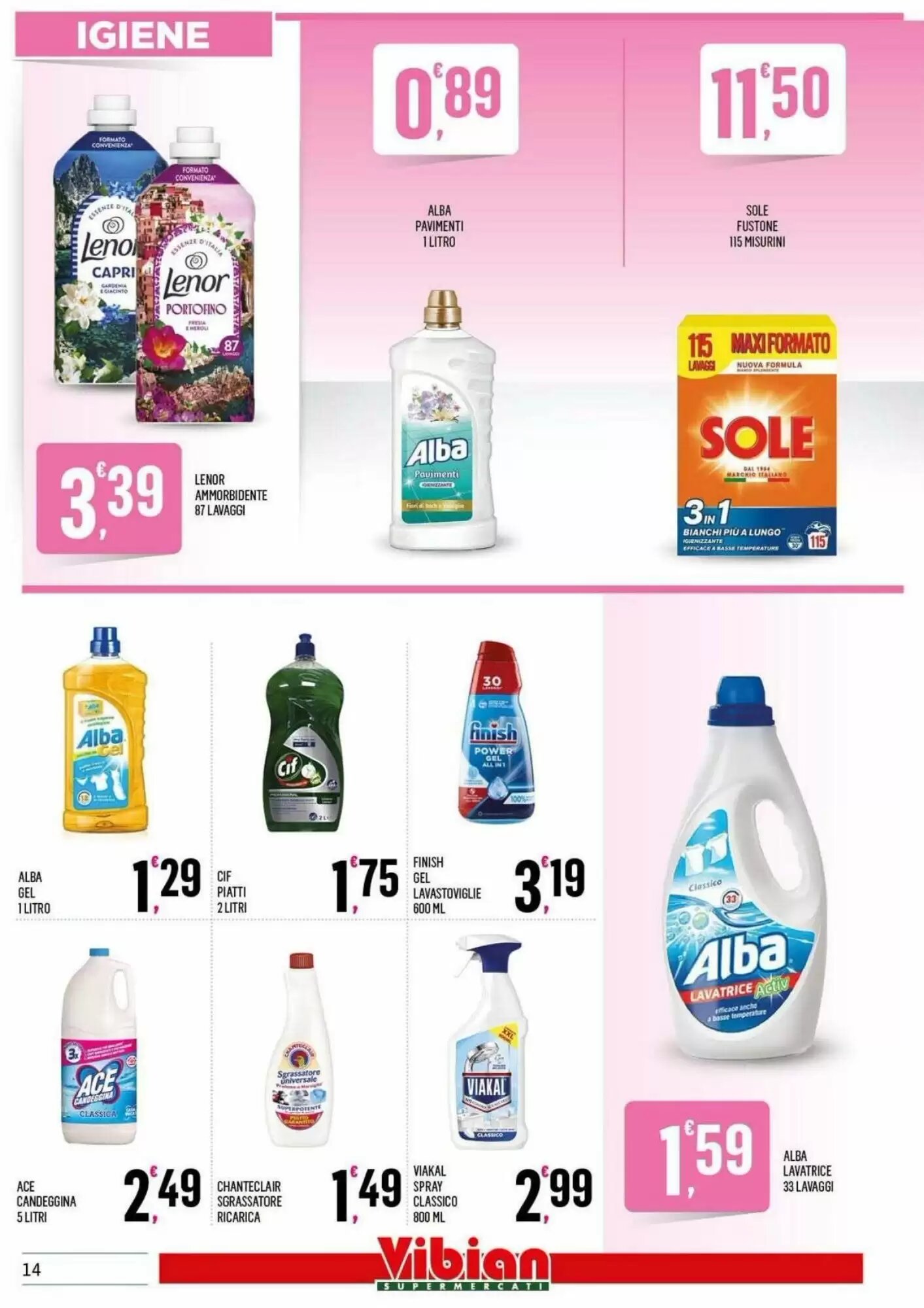 Volantino promozionale Vibian  valide dal 21/09/2026 - Pagina 14.