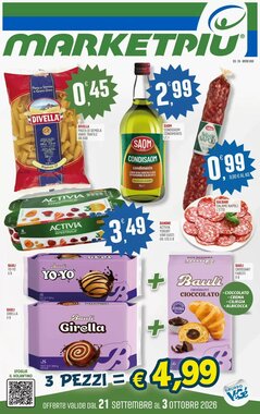 Volantino promozionale Marketpiù  valide dal 21/09/2026
