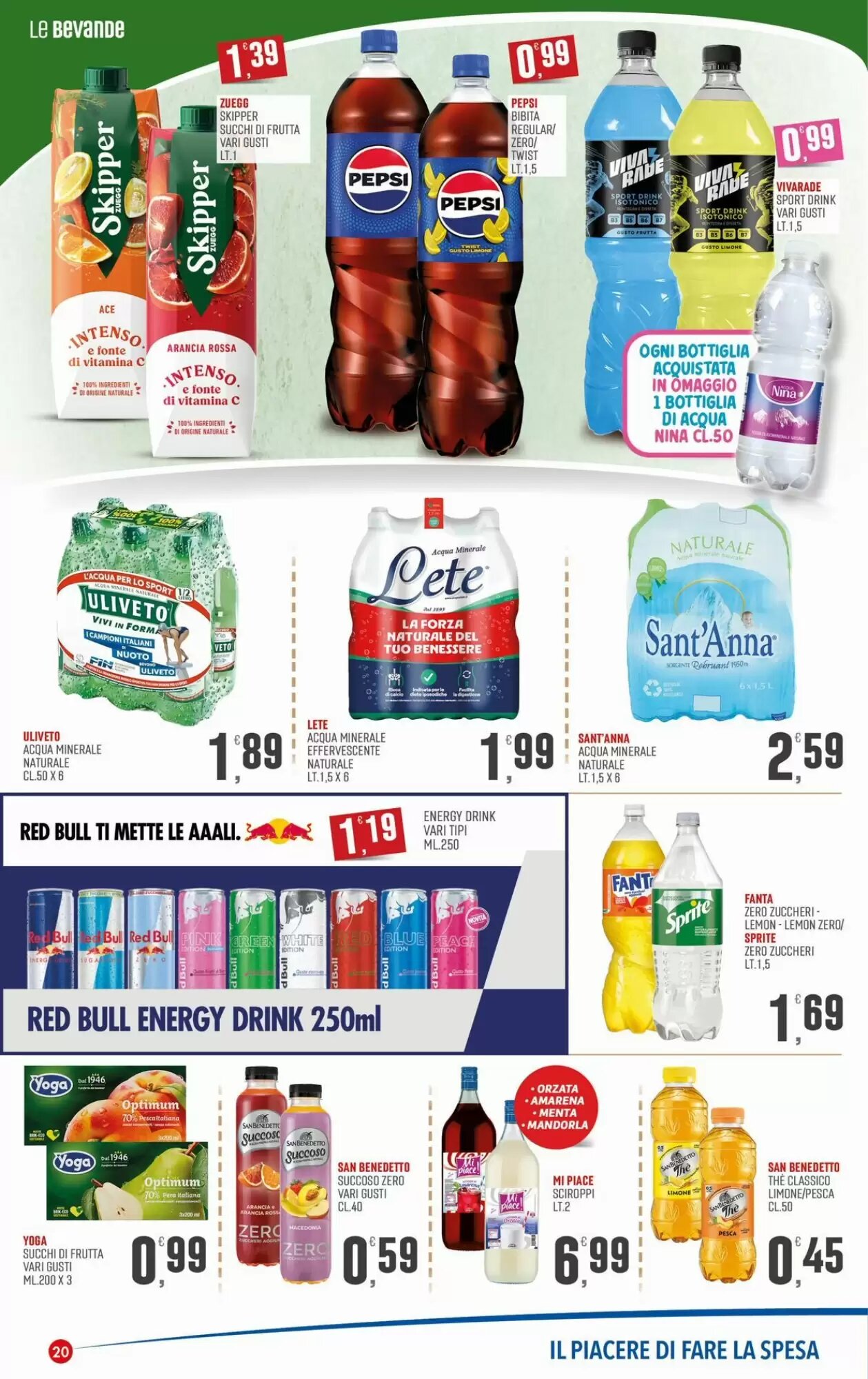 Volantino promozionale Marketpiù  valide dal 21/09/2026 - Pagina 20.