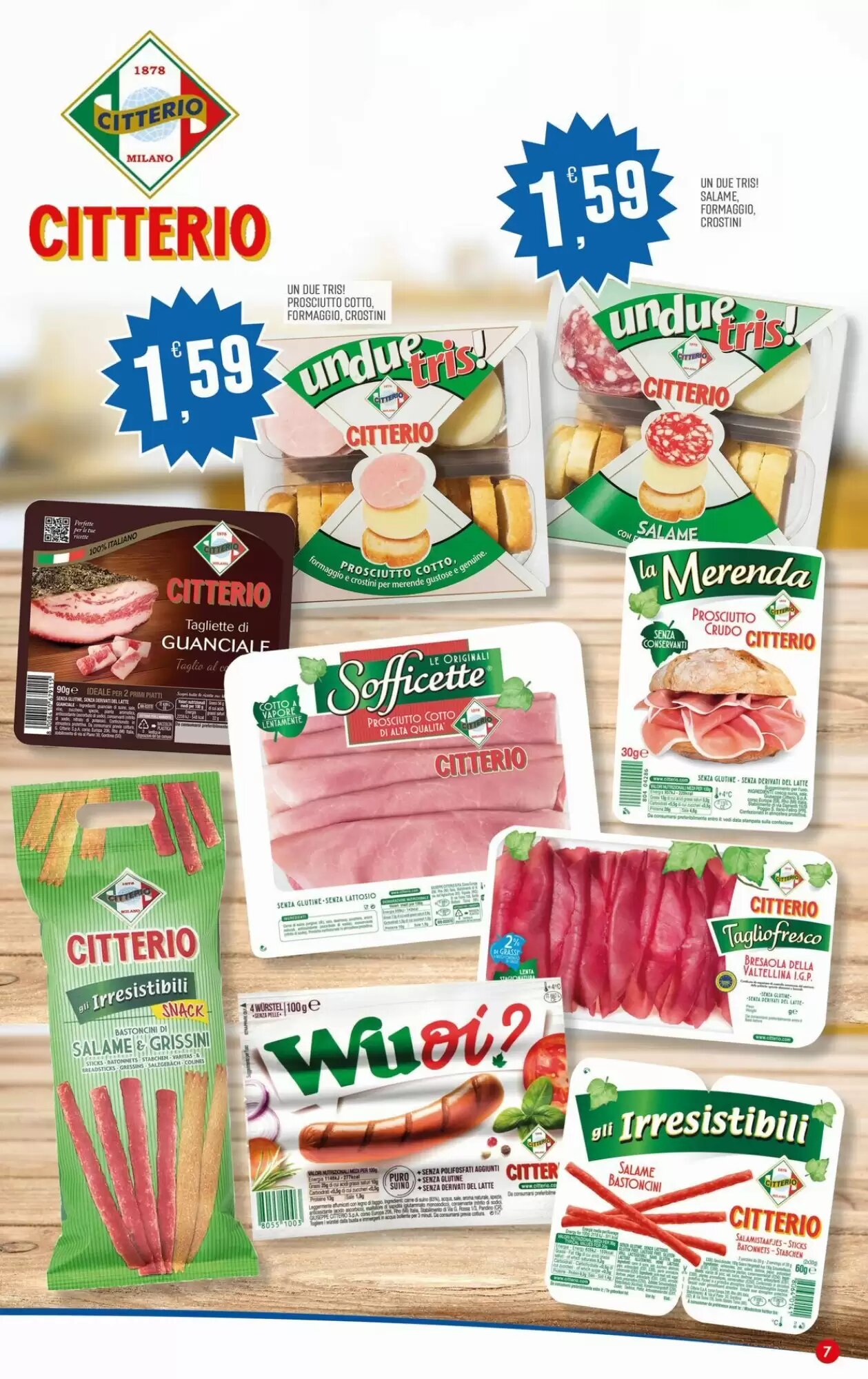 Volantino promozionale Marketpiù  valide dal 21/09/2026 - Pagina 7.