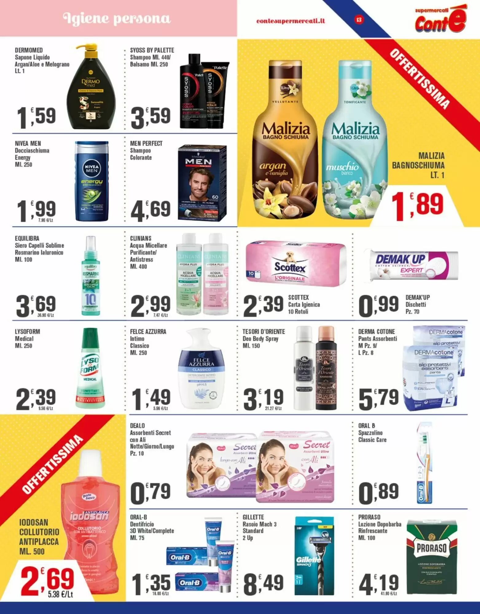 Volantino promozionale Conté Supermercati  valide dal 21/09/2026 - Pagina 13.