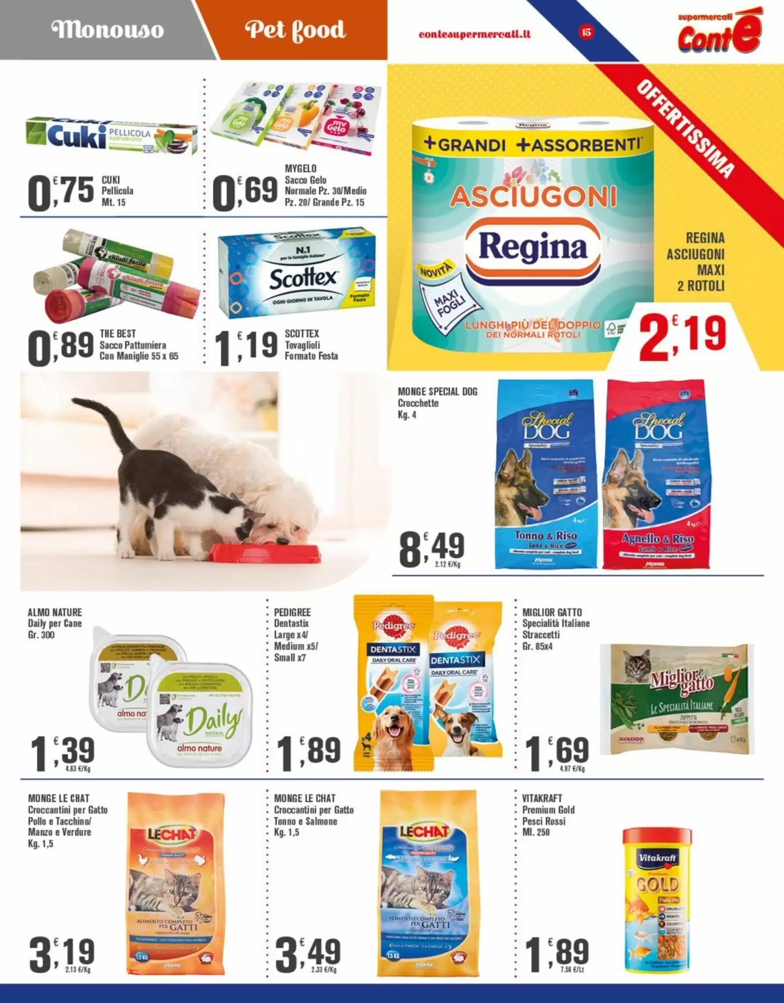 Volantino promozionale Conté Supermercati  valide dal 21/09/2026 - Pagina 15.