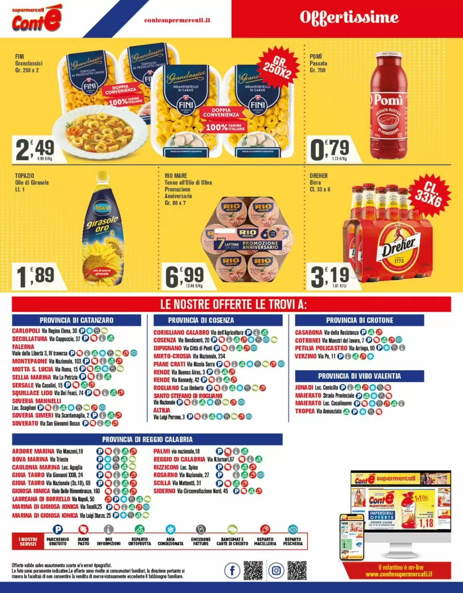 Volantino promozionale Conté Supermercati  valide dal 21/09/2026 - Pagina 16.