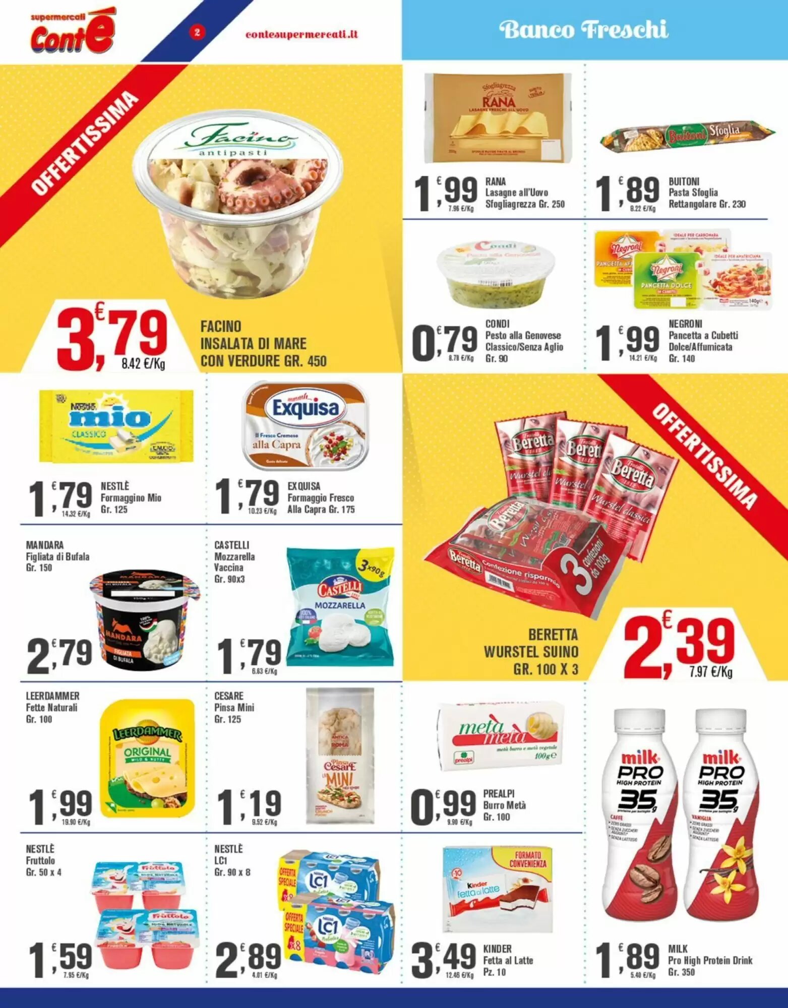Volantino promozionale Conté Supermercati  valide dal 21/09/2026 - Pagina 2.