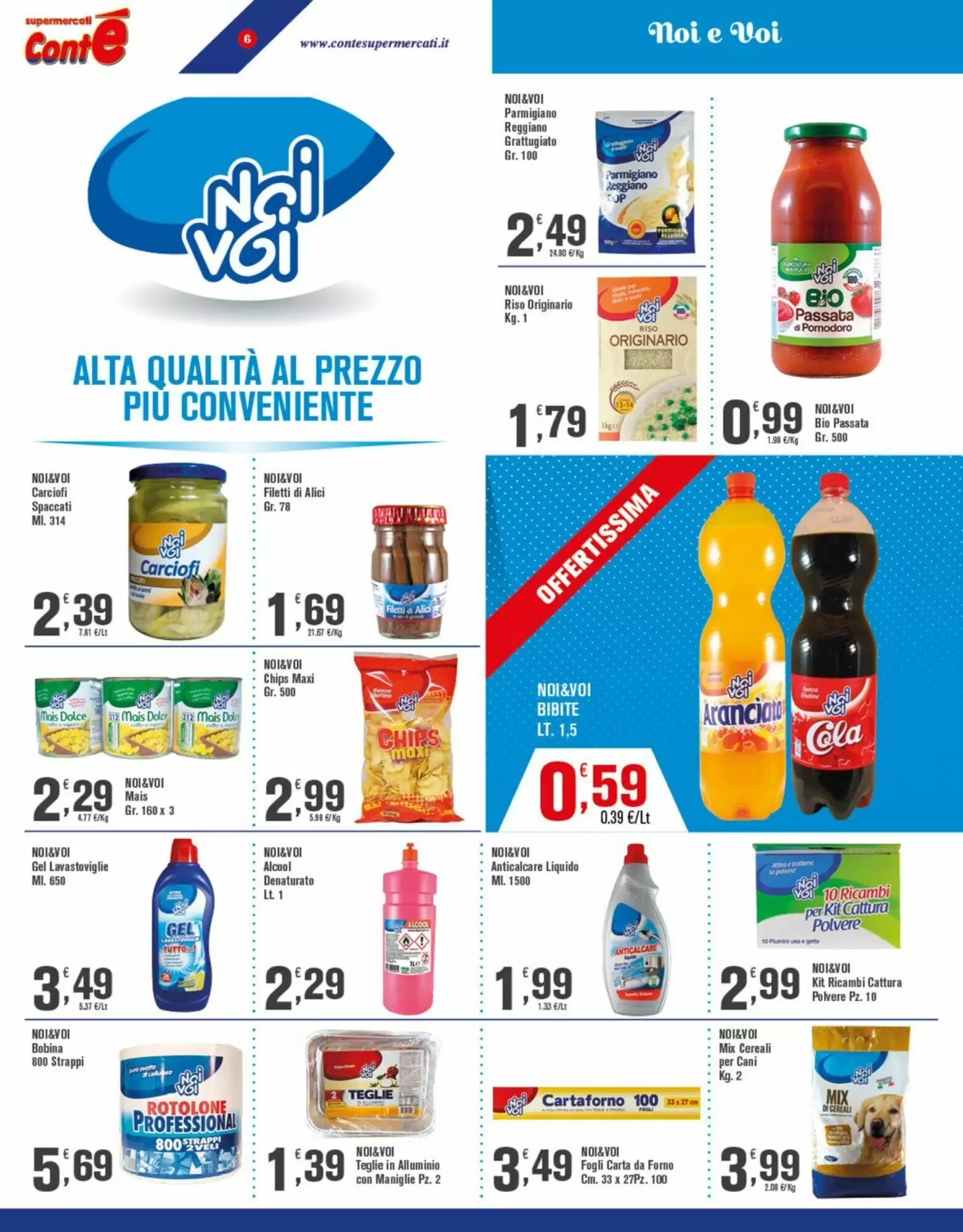 Volantino promozionale Conté Supermercati  valide dal 21/09/2026 - Pagina 6.