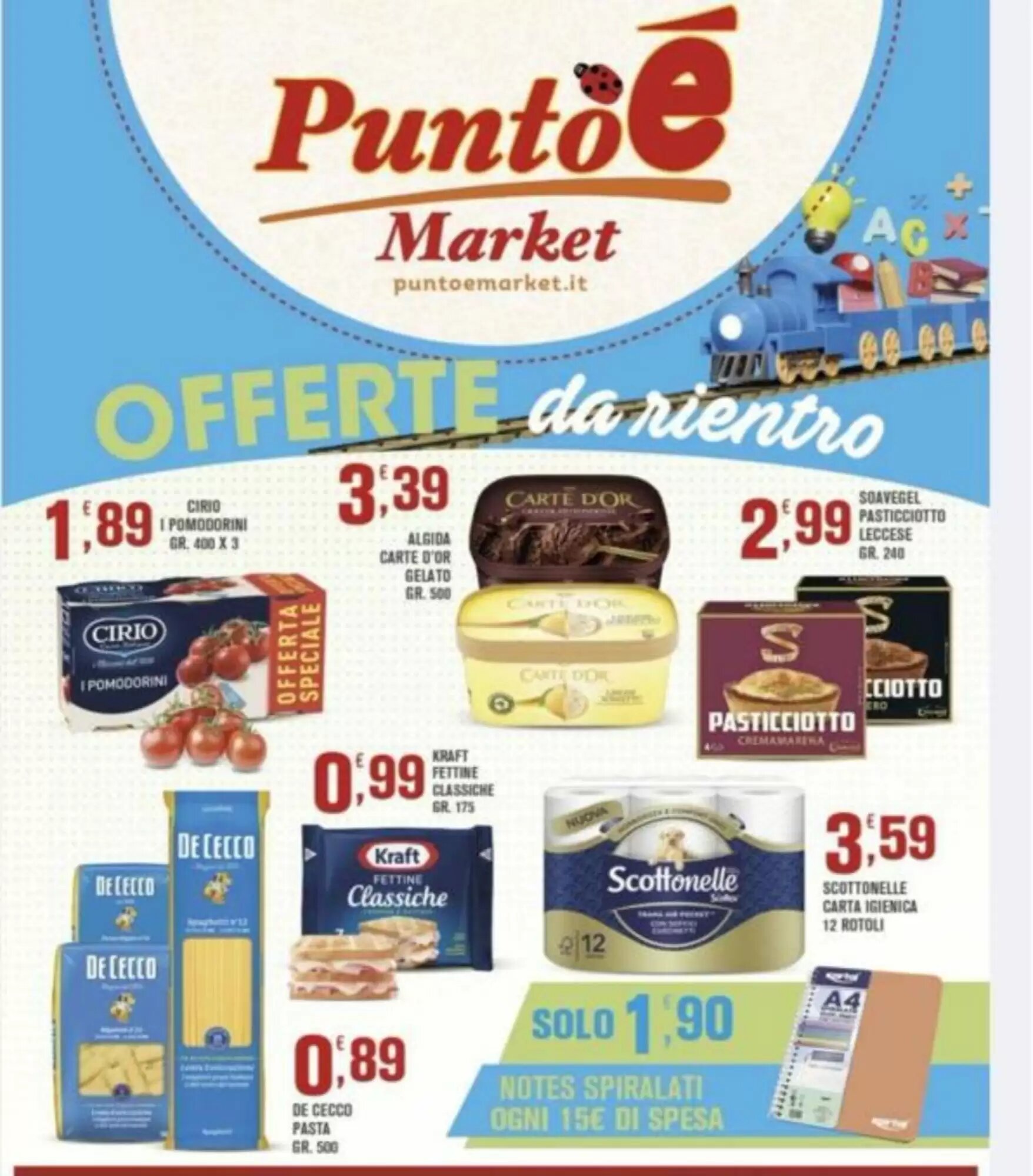 Volantino promozionale Punto é market valide dal 21/09/2026 - Pagina 1.