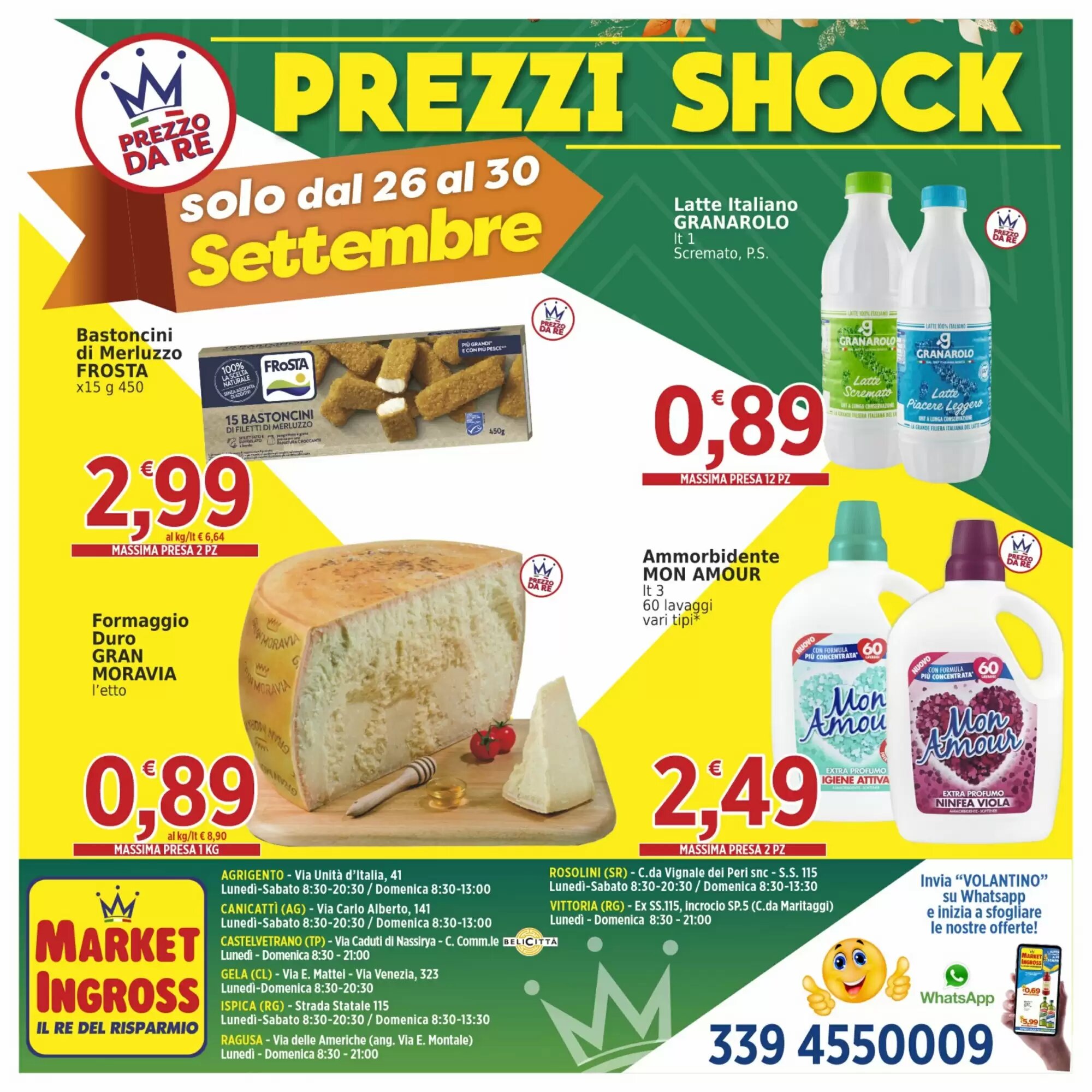 Volantino promozionale Market Ingross  valide dal 21/09/2026 - Pagina 20.