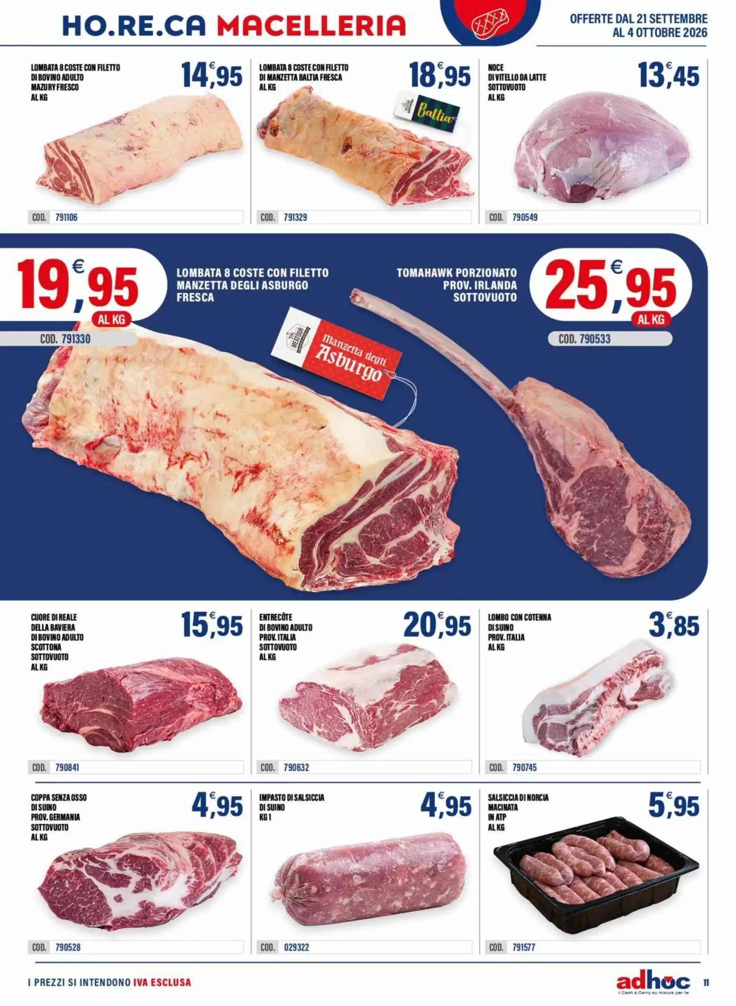 Volantino promozionale Adhoc  valide dal 21/09/2026 - Pagina 11.