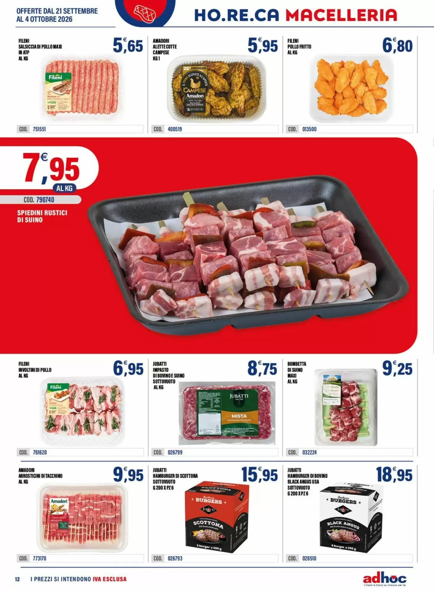 Volantino promozionale Adhoc  valide dal 21/09/2026 - Pagina 12.
