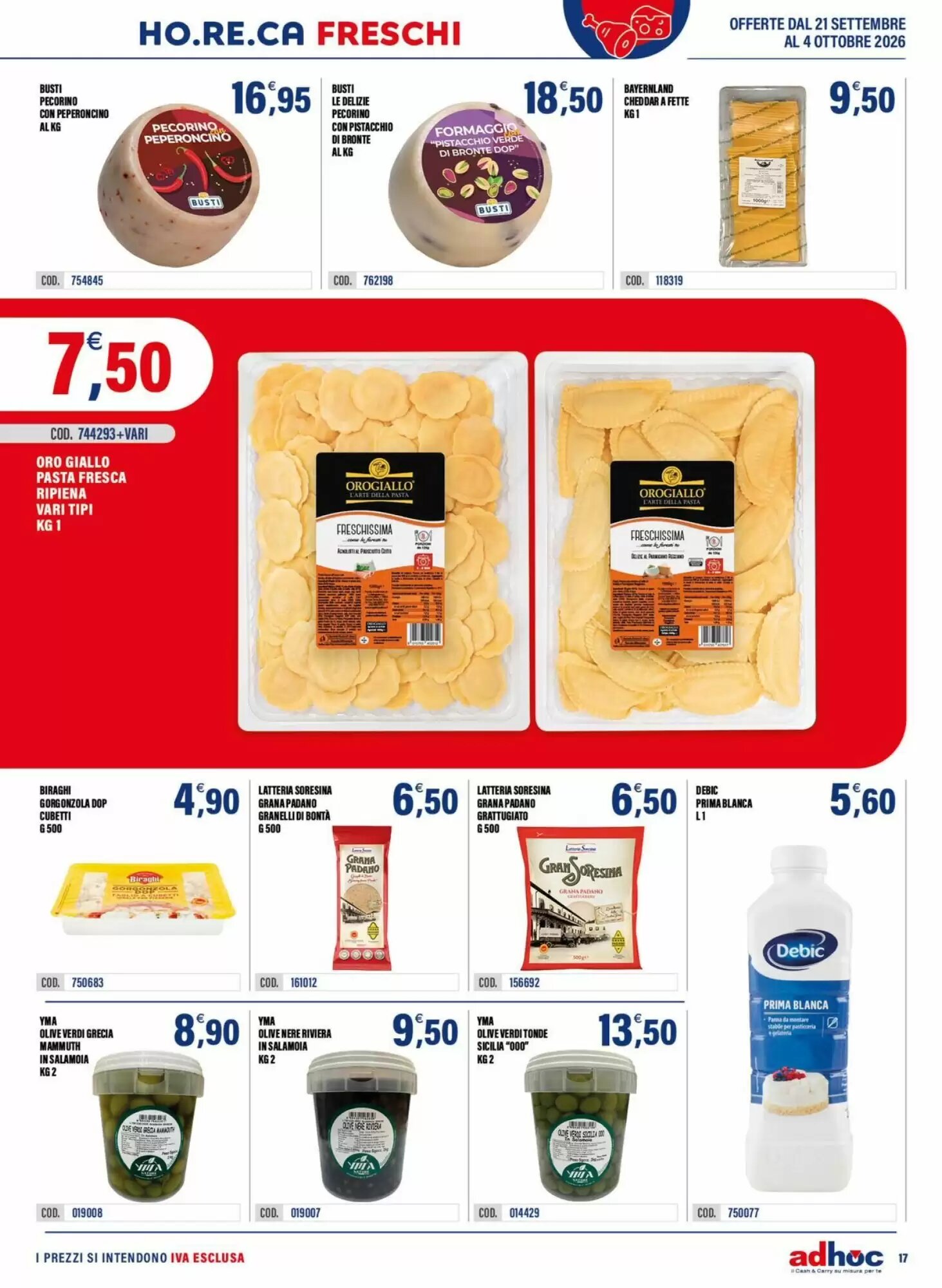 Volantino promozionale Adhoc  valide dal 21/09/2026 - Pagina 17.