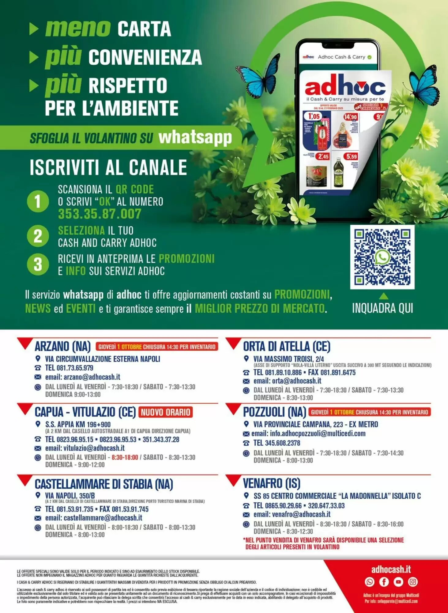 Volantino promozionale Adhoc  valide dal 21/09/2026 - Pagina 32.