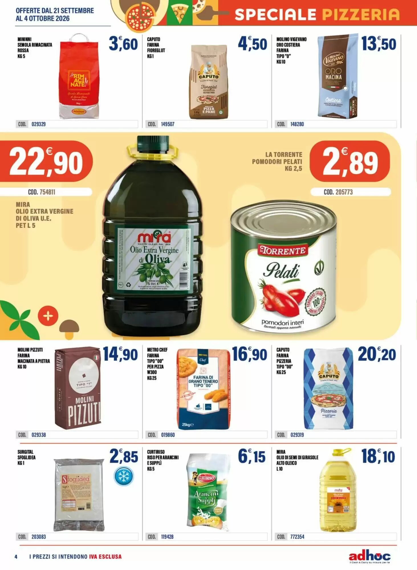 Volantino promozionale Adhoc  valide dal 21/09/2026 - Pagina 4.