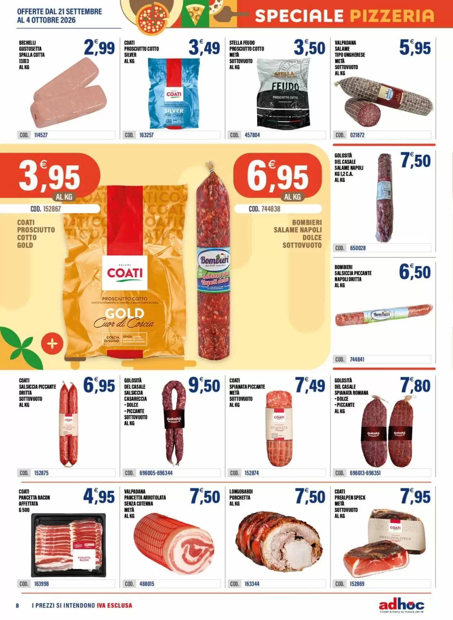 Volantino promozionale Adhoc  valide dal 21/09/2026 - Pagina 8.