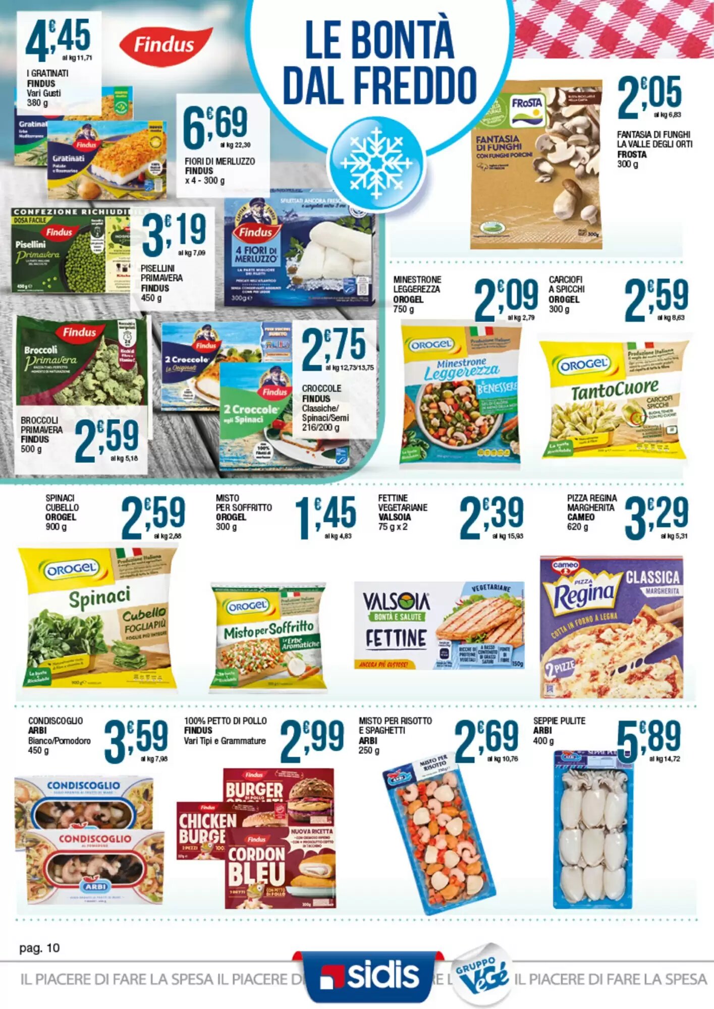 Volantino promozionale Sidis  valide dal 21/09/2026 - Pagina 10.