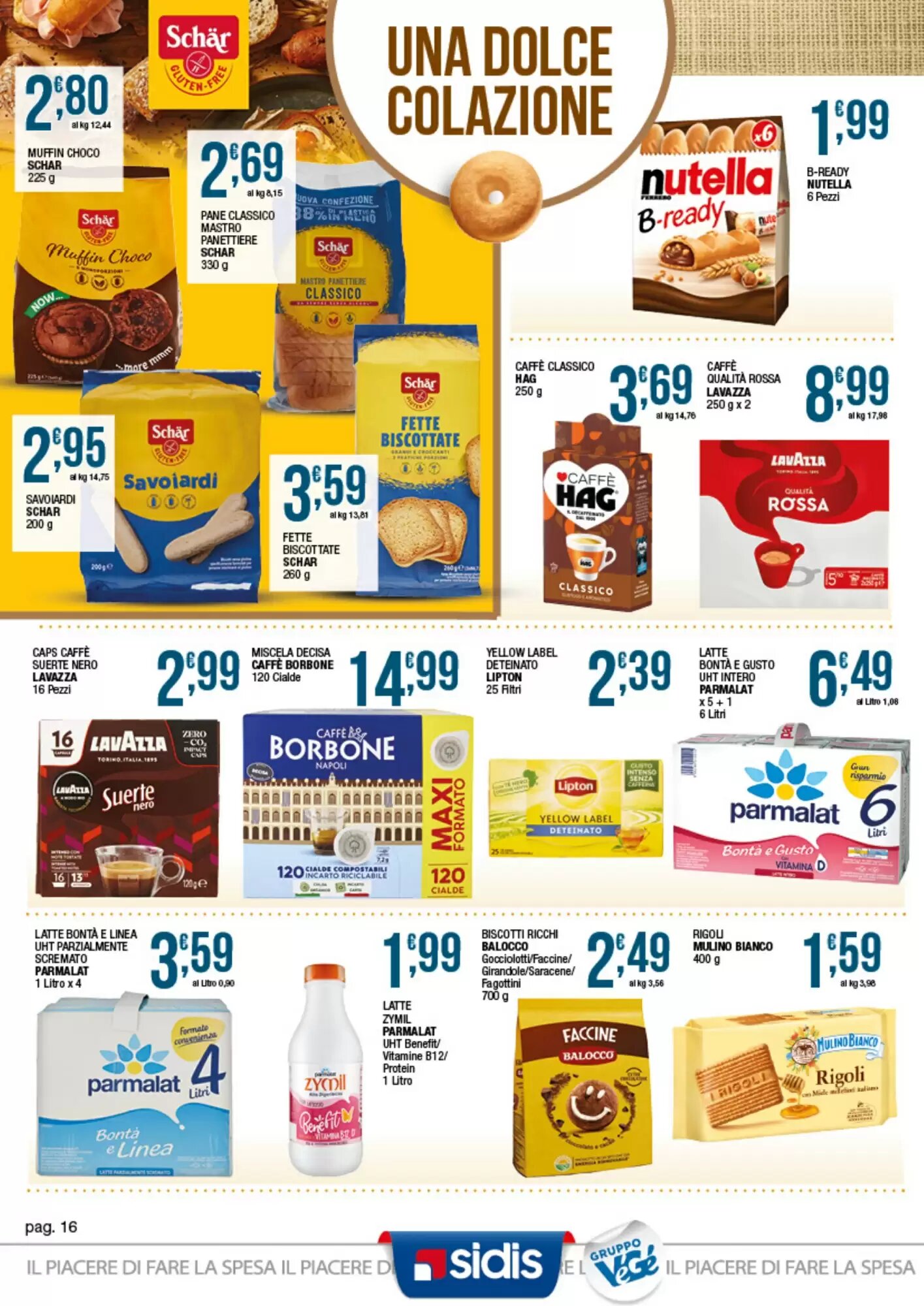 Volantino promozionale Sidis  valide dal 21/09/2026 - Pagina 16.