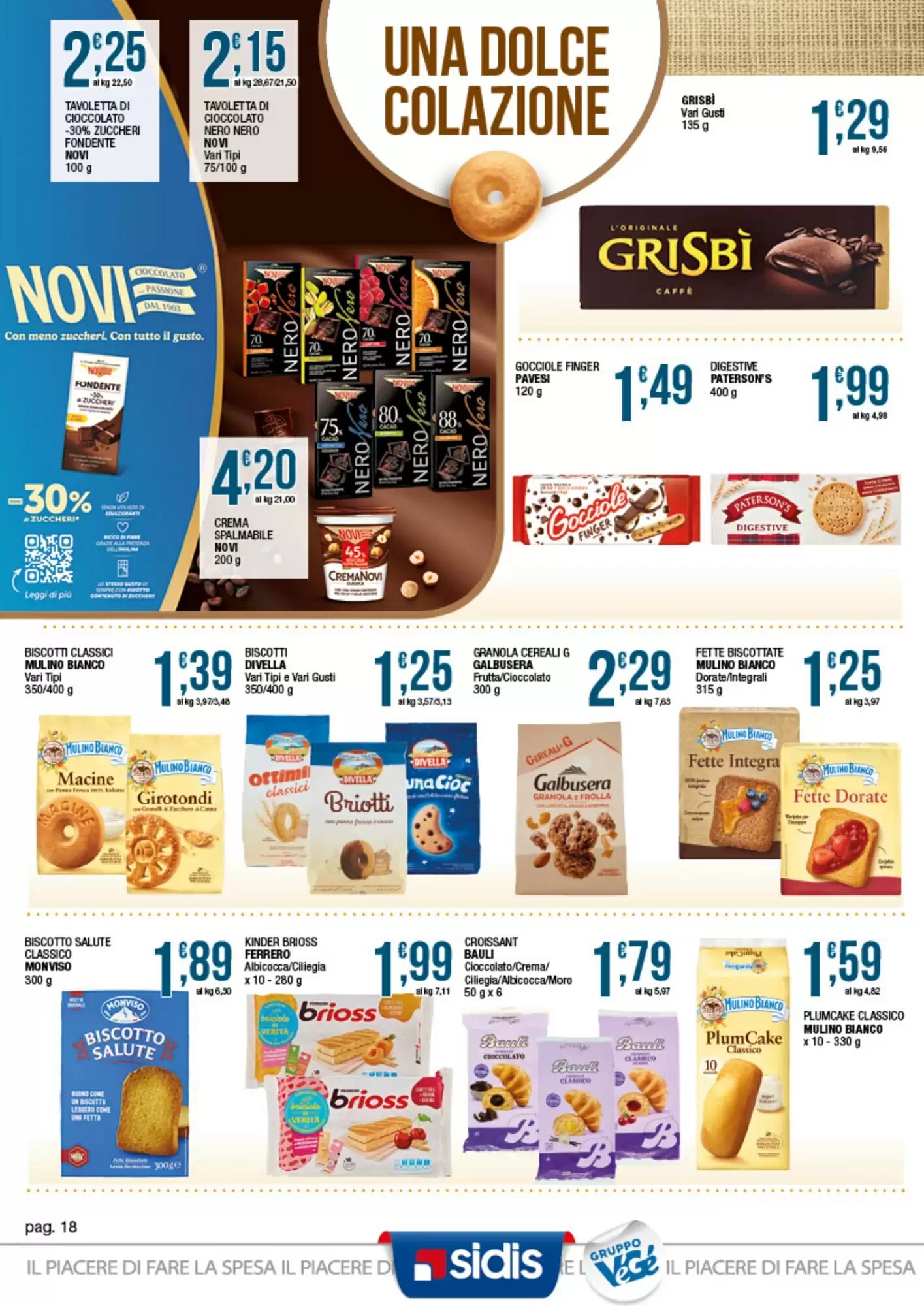 Volantino promozionale Sidis  valide dal 21/09/2026 - Pagina 18.