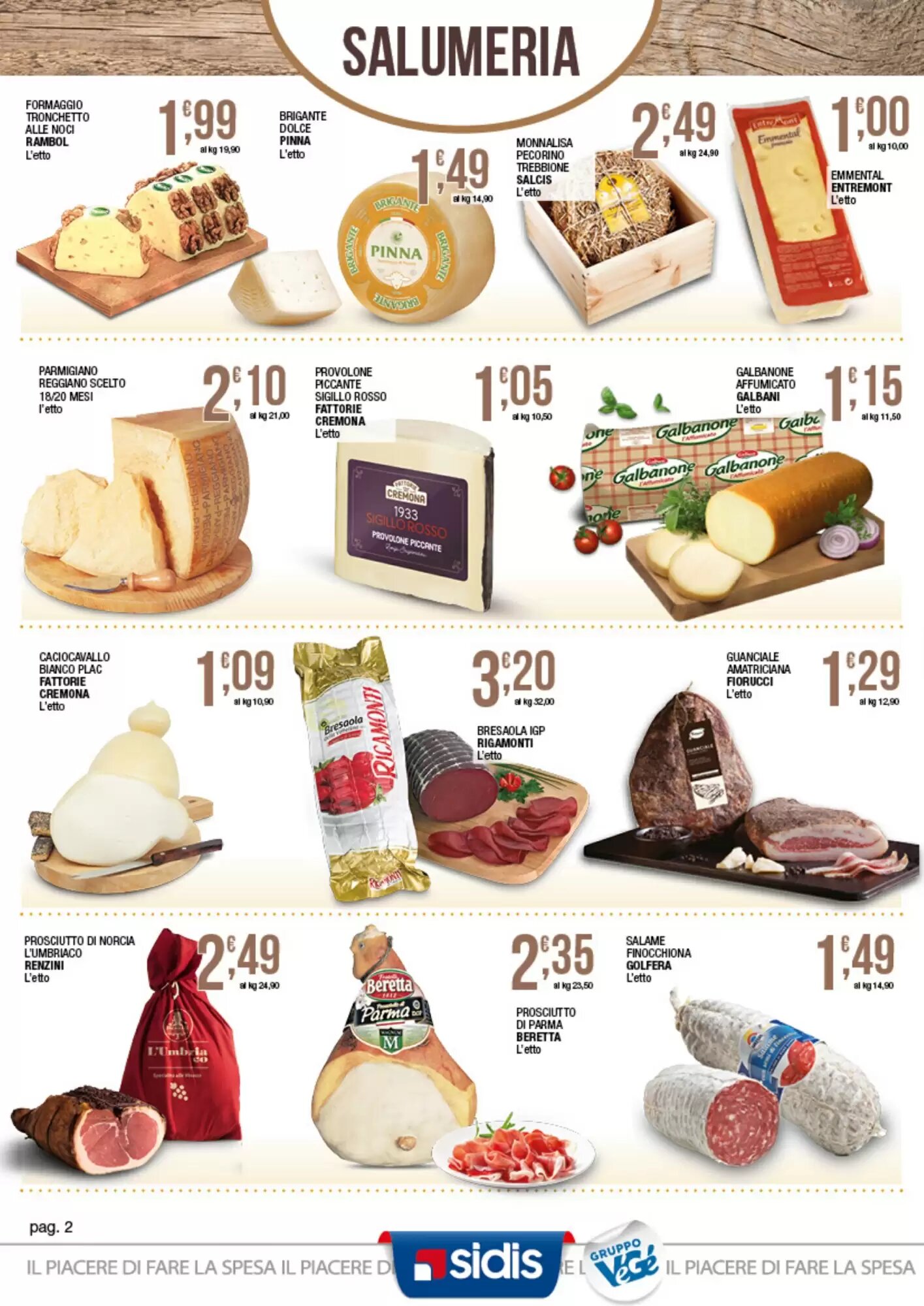 Volantino promozionale Sidis  valide dal 21/09/2026 - Pagina 2.