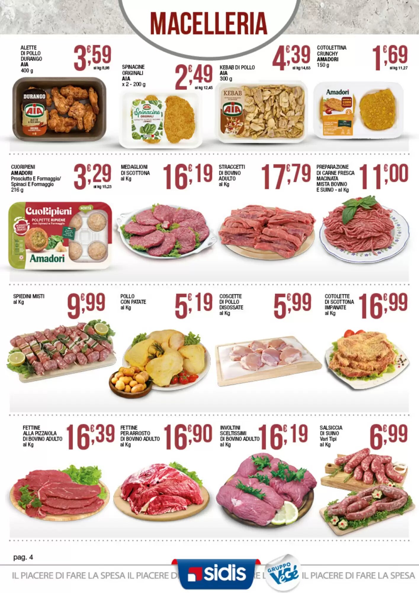 Volantino promozionale Sidis  valide dal 21/09/2026 - Pagina 4.