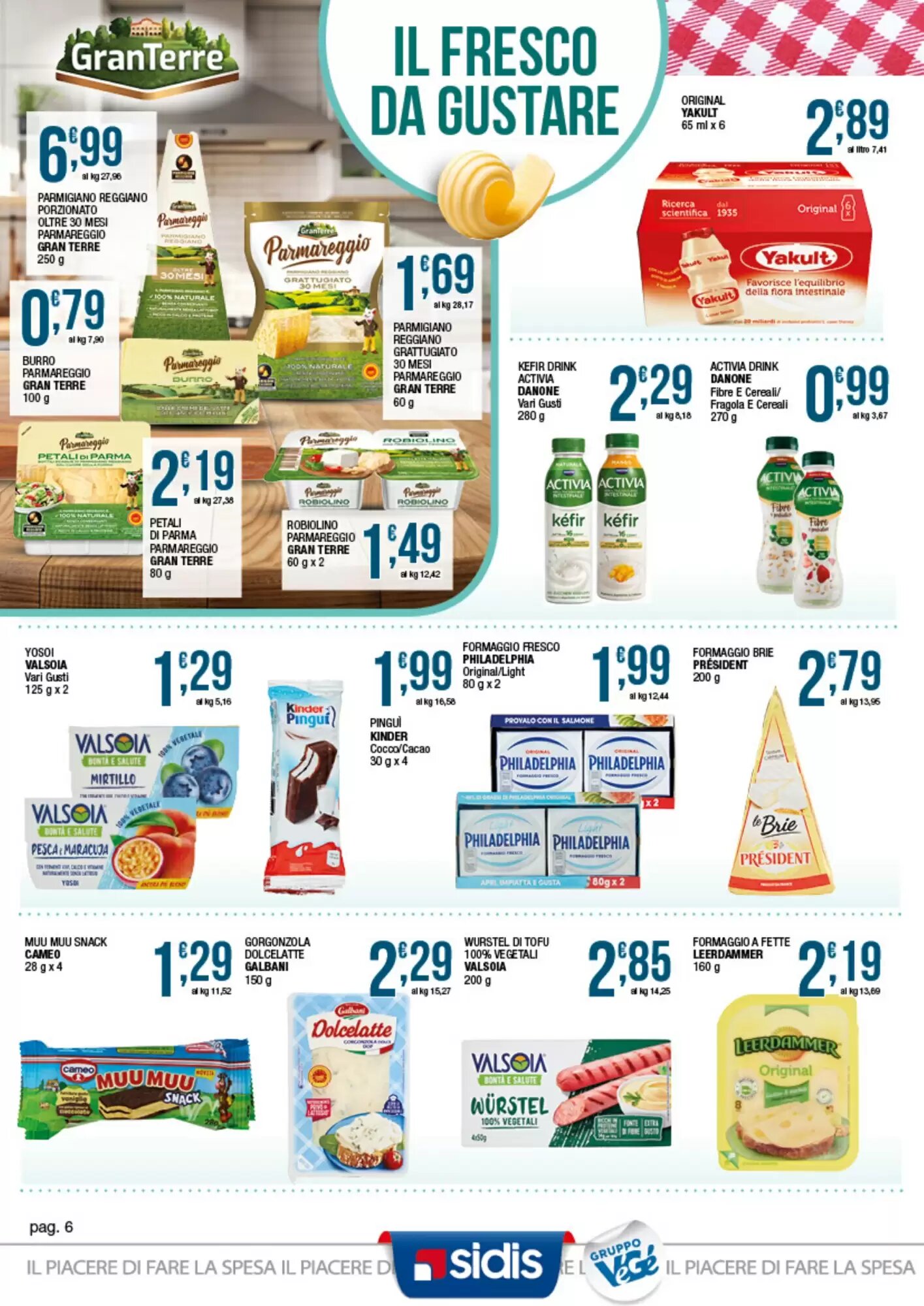 Volantino promozionale Sidis  valide dal 21/09/2026 - Pagina 6.