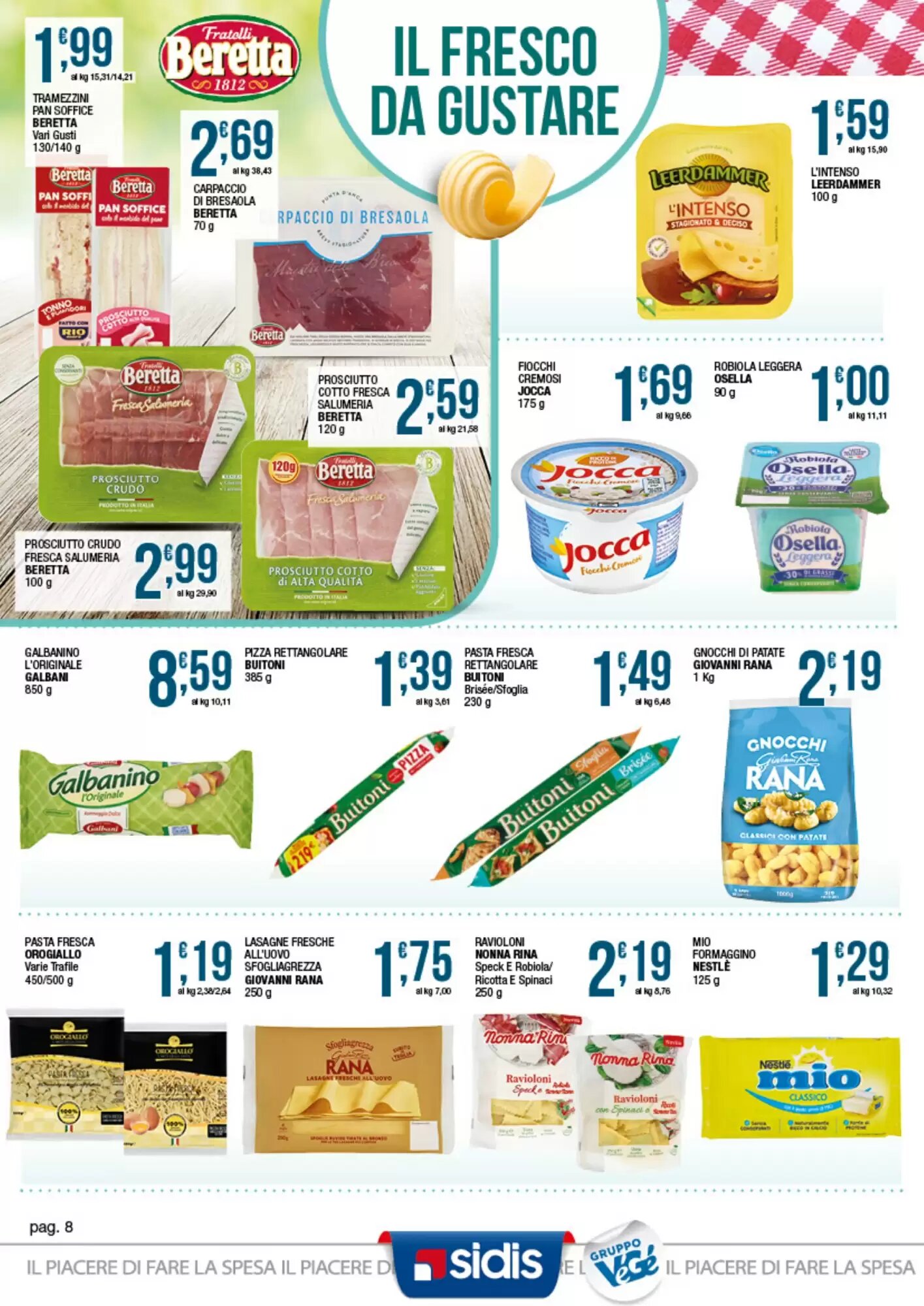Volantino promozionale Sidis  valide dal 21/09/2026 - Pagina 8.