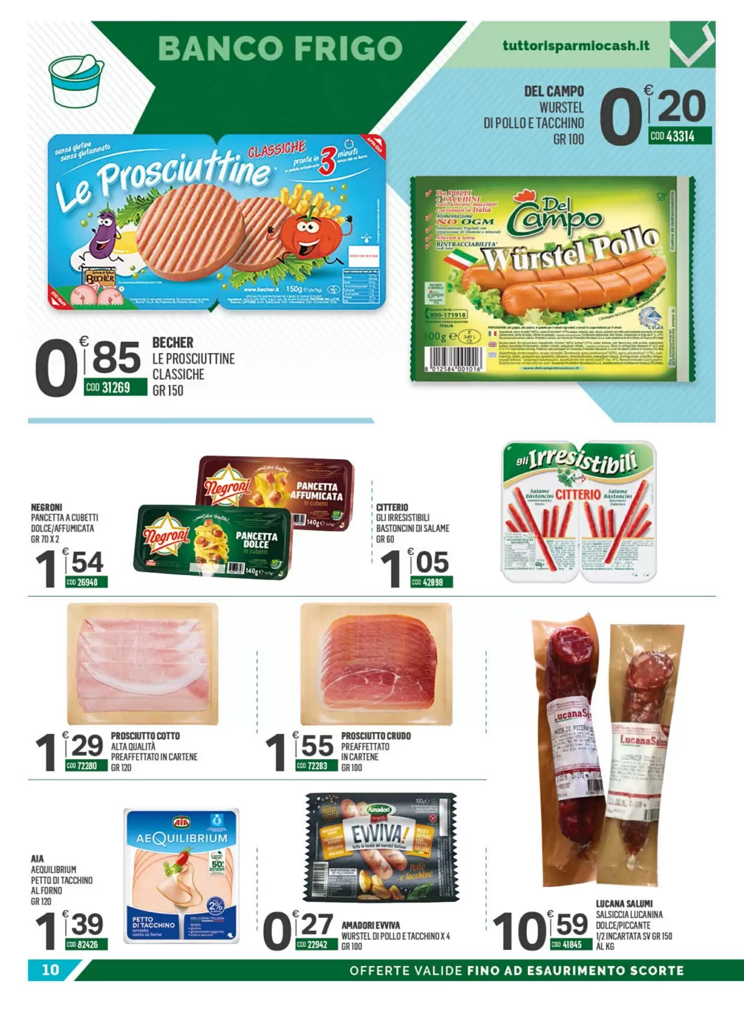 Volantino promozionale Tutto Risparmio Cash&Carry  valide dal 21/09/2026 - Pagina 10.