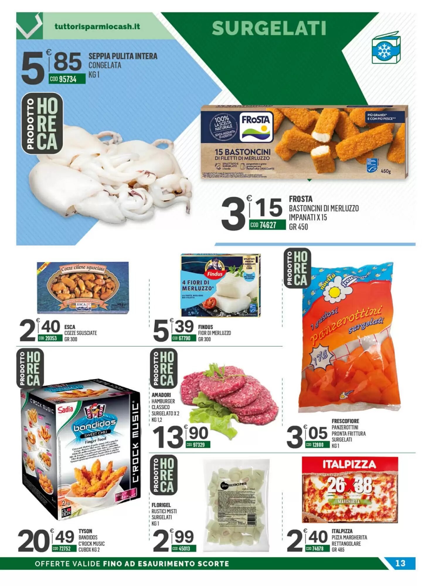 Volantino promozionale Tutto Risparmio Cash&Carry  valide dal 21/09/2026 - Pagina 13.