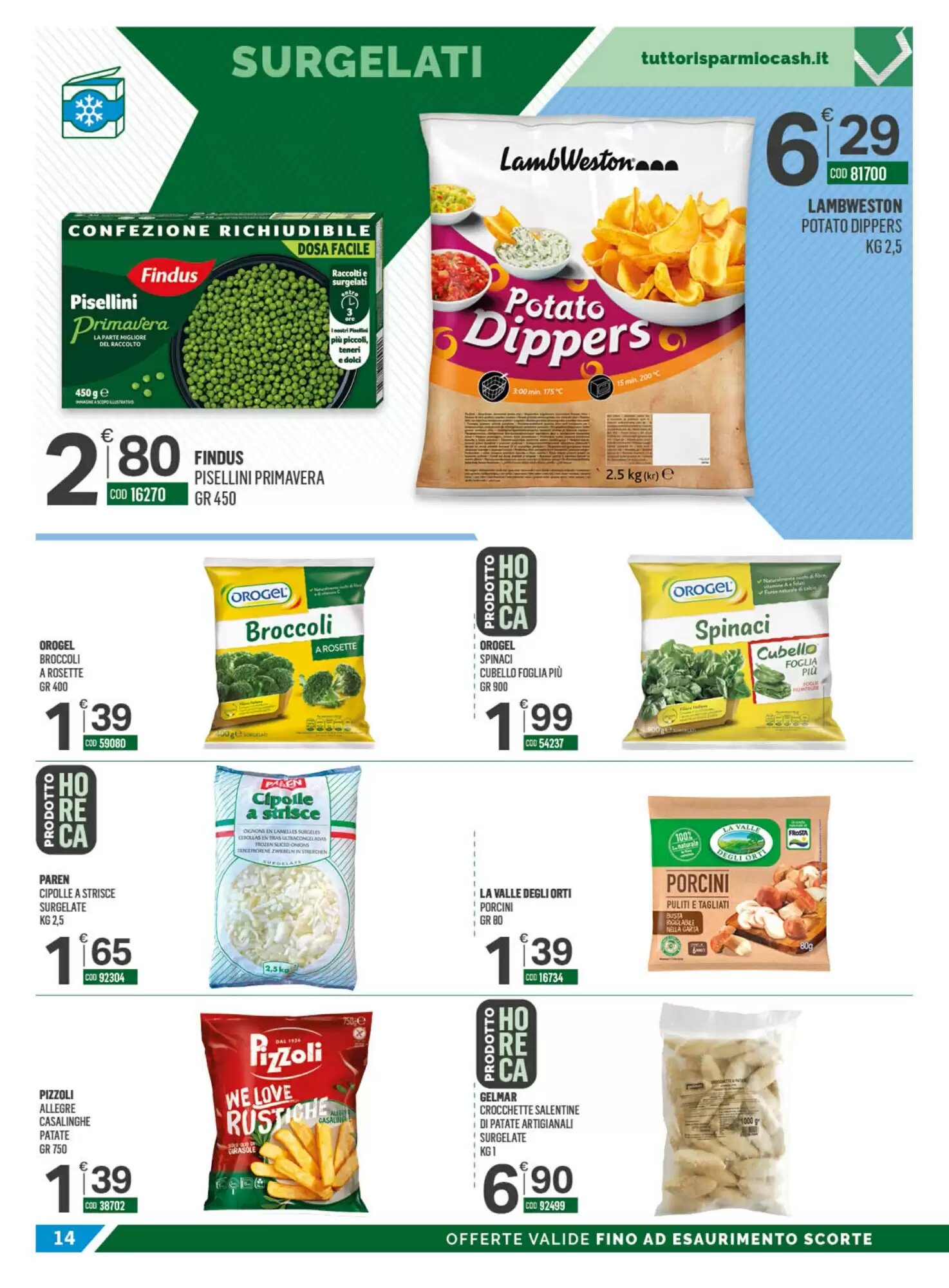 Volantino promozionale Tutto Risparmio Cash&Carry  valide dal 21/09/2026 - Pagina 14.