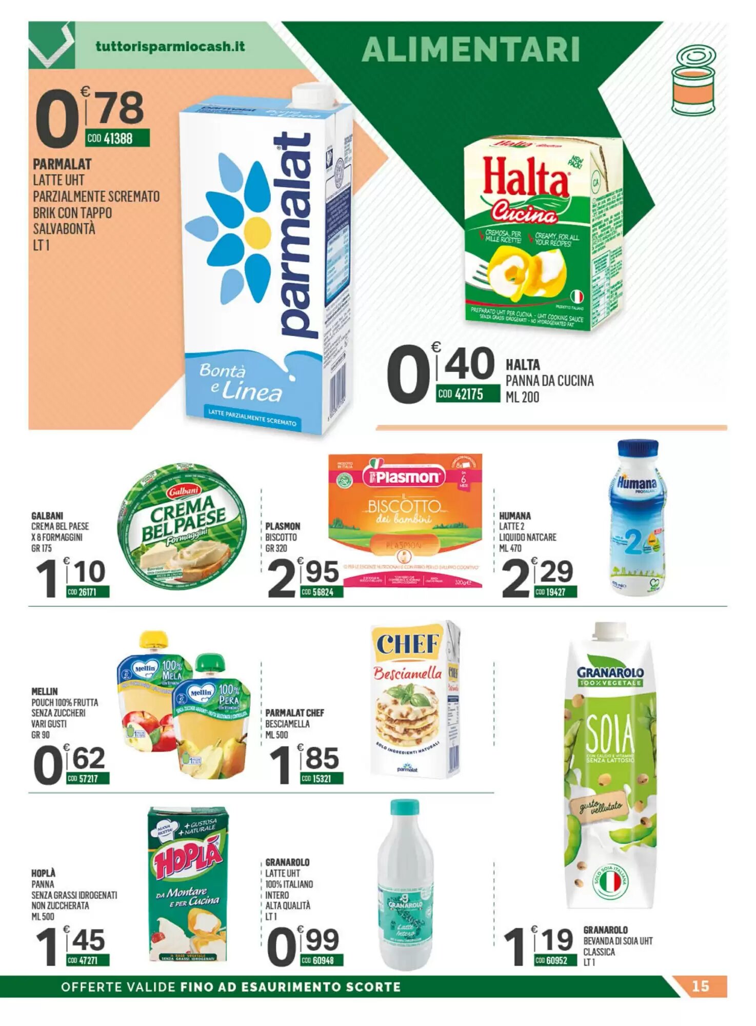 Volantino promozionale Tutto Risparmio Cash&Carry  valide dal 21/09/2026 - Pagina 15.