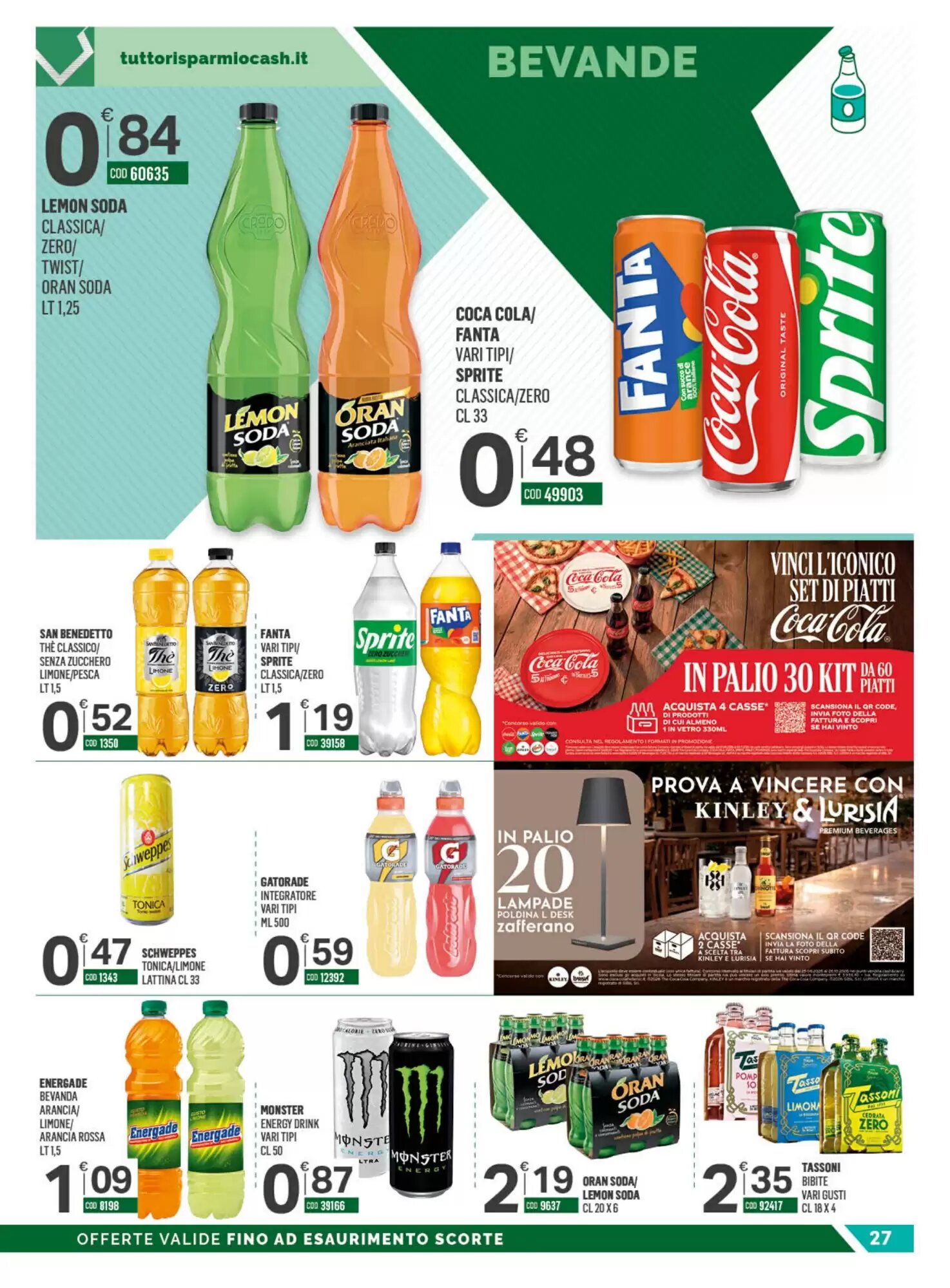Volantino promozionale Tutto Risparmio Cash&Carry  valide dal 21/09/2026 - Pagina 27.