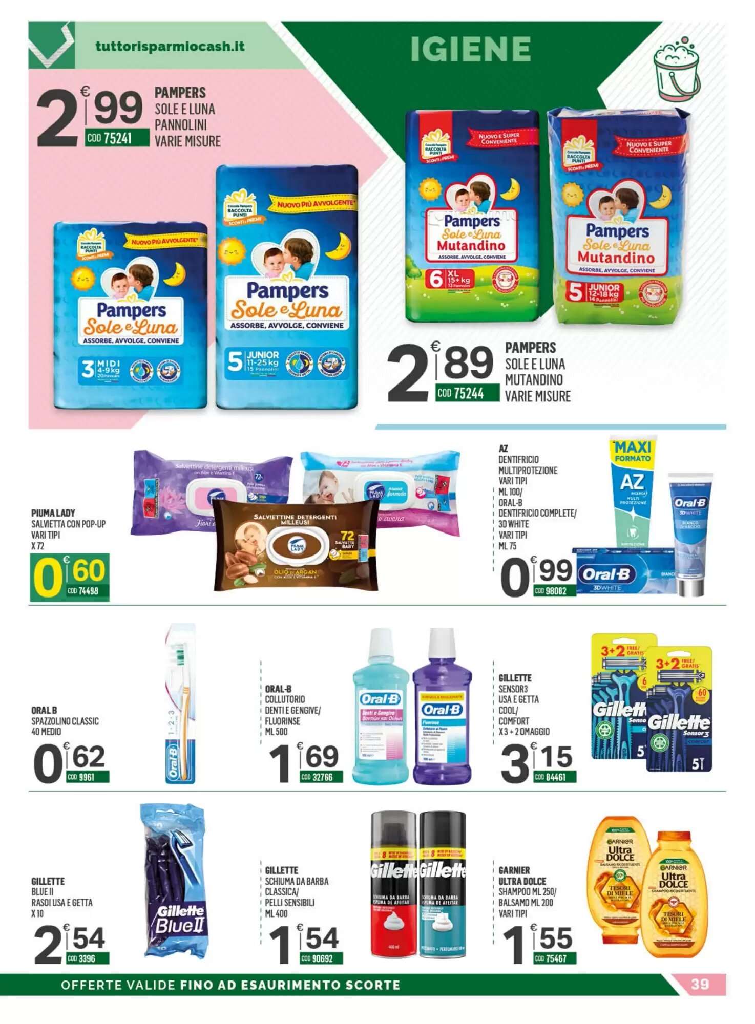 Volantino promozionale Tutto Risparmio Cash&Carry  valide dal 21/09/2026 - Pagina 39.