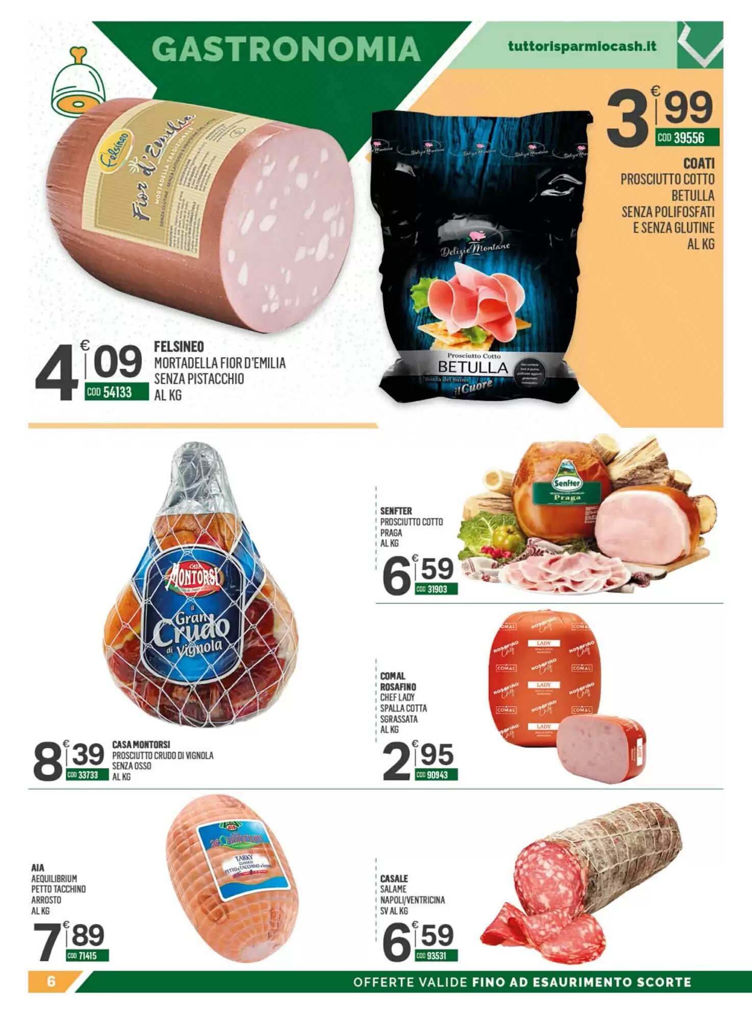 Volantino promozionale Tutto Risparmio Cash&Carry  valide dal 21/09/2026 - Pagina 6.