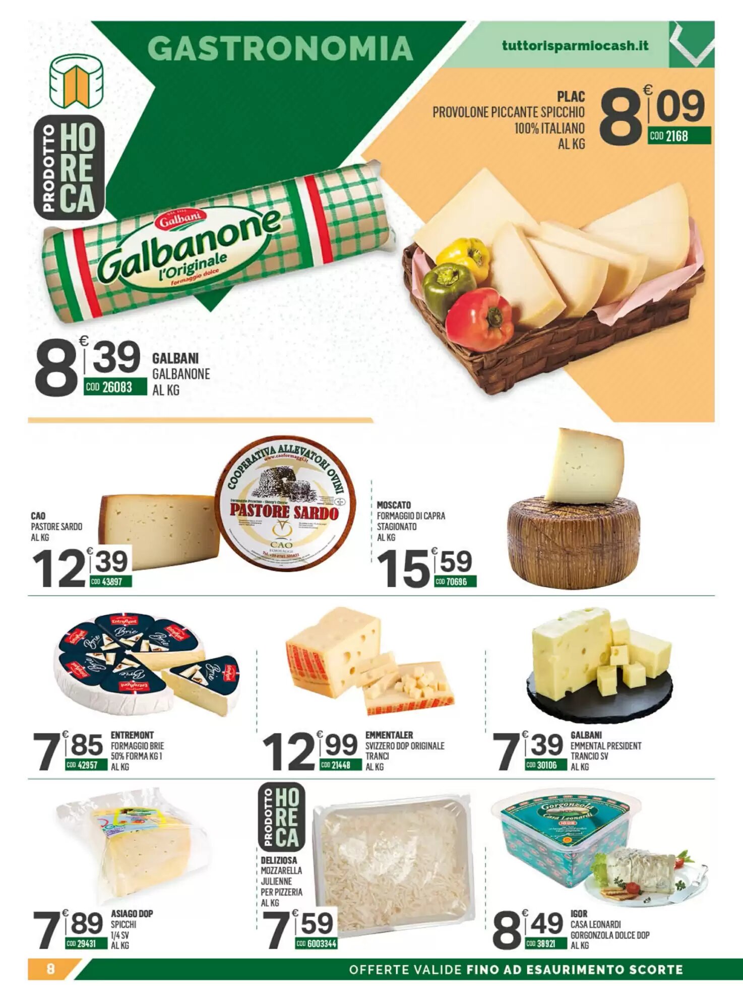 Volantino promozionale Tutto Risparmio Cash&Carry  valide dal 21/09/2026 - Pagina 8.