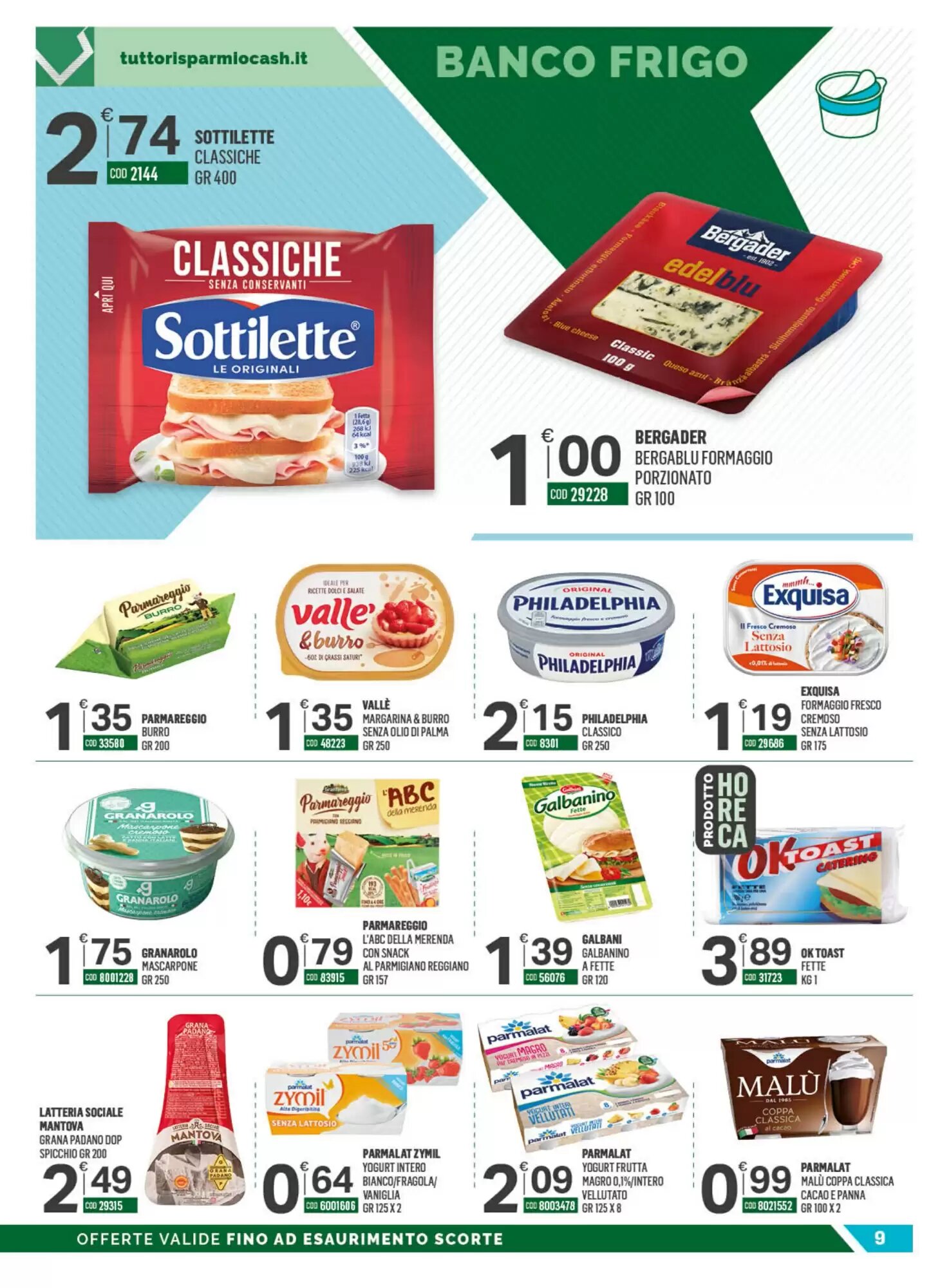 Volantino promozionale Tutto Risparmio Cash&Carry  valide dal 21/09/2026 - Pagina 9.