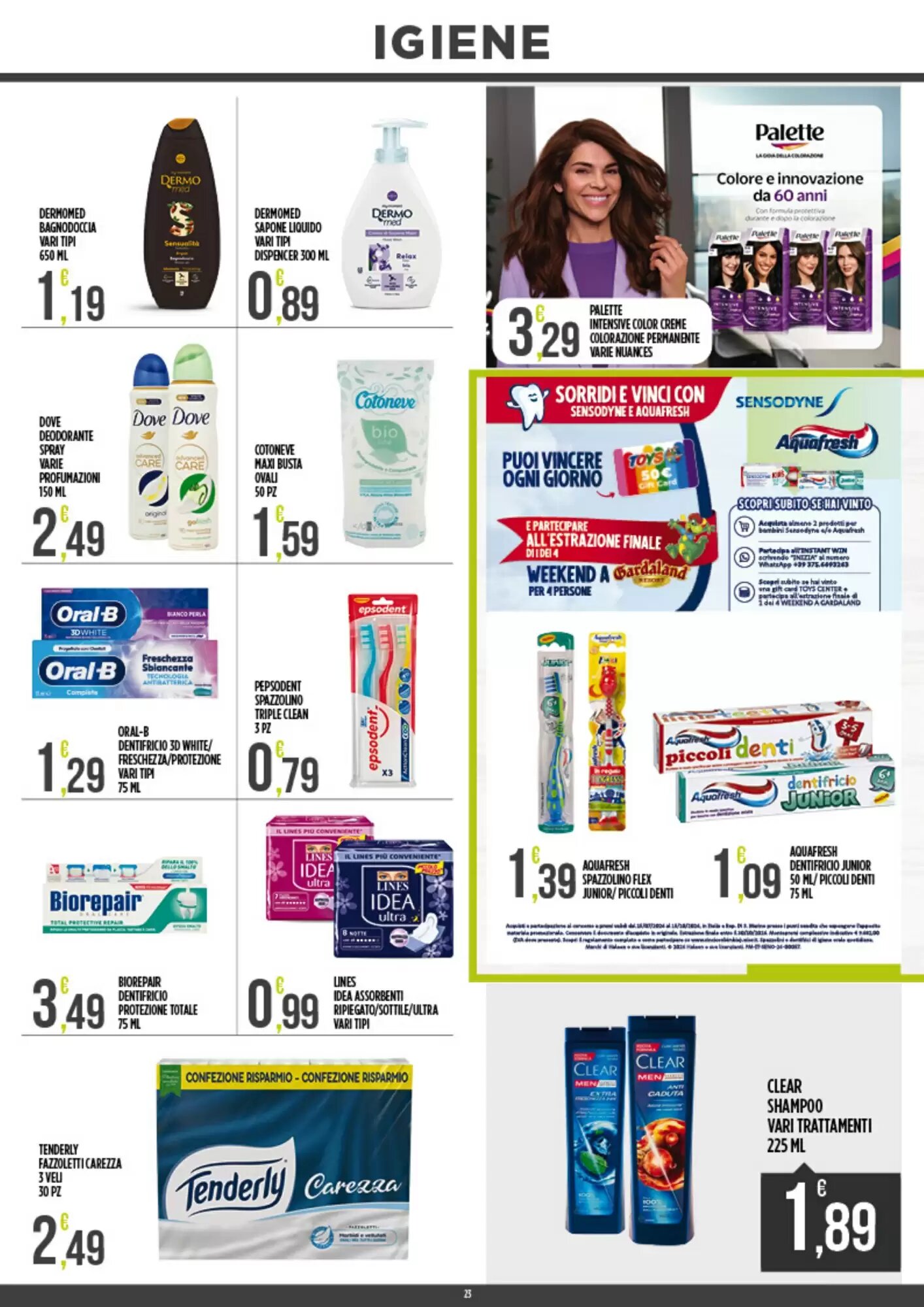 Volantino promozionale Supermercato Pollio  valide dal 21/09/2026 - Pagina 23.