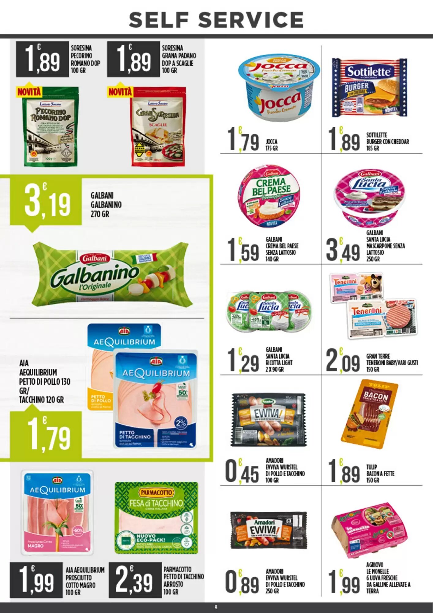 Volantino promozionale Supermercato Pollio  valide dal 21/09/2026 - Pagina 8.